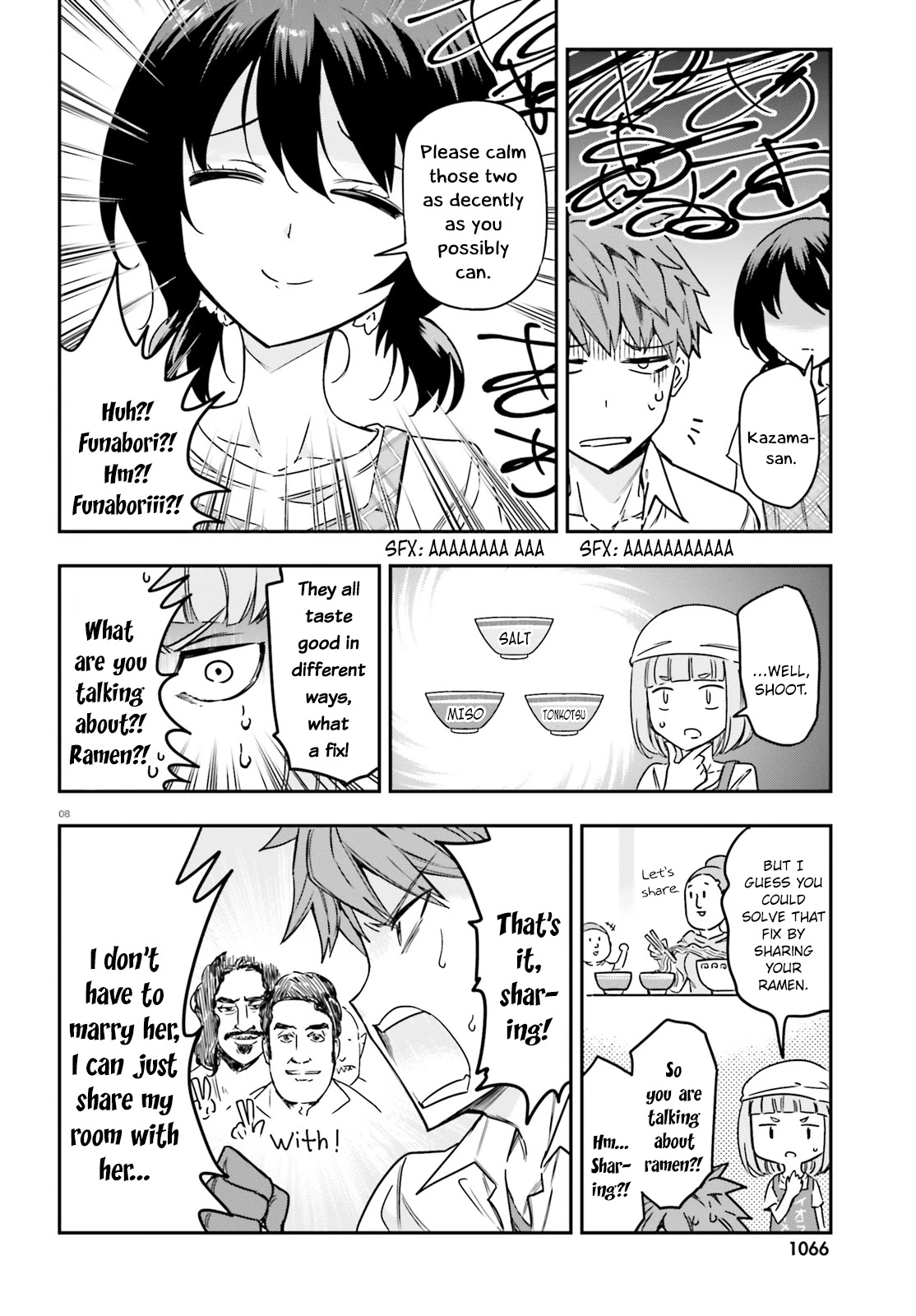 D-Frag! Chapter 142 page 8 - Chapter 142: Sharing a Room with Us