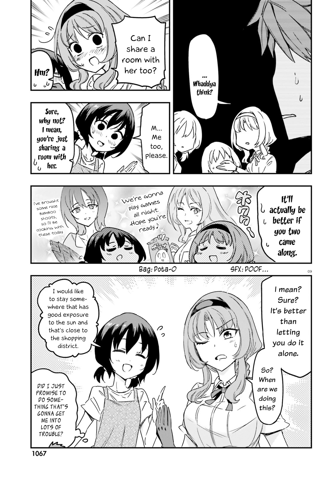 D-Frag! Chapter 142 page 9 - Chapter 142: Sharing a Room with Us