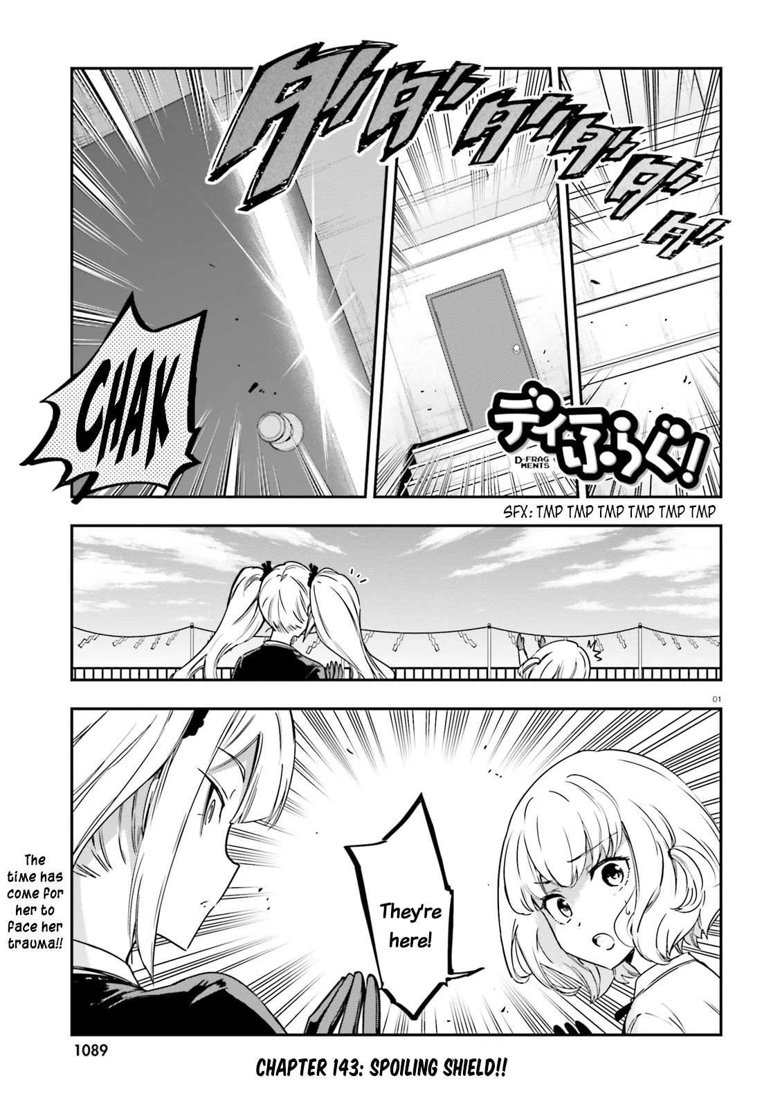D-Frag! Chapter 143 page 1 - Chapter 143: Spoiled Shield!!
