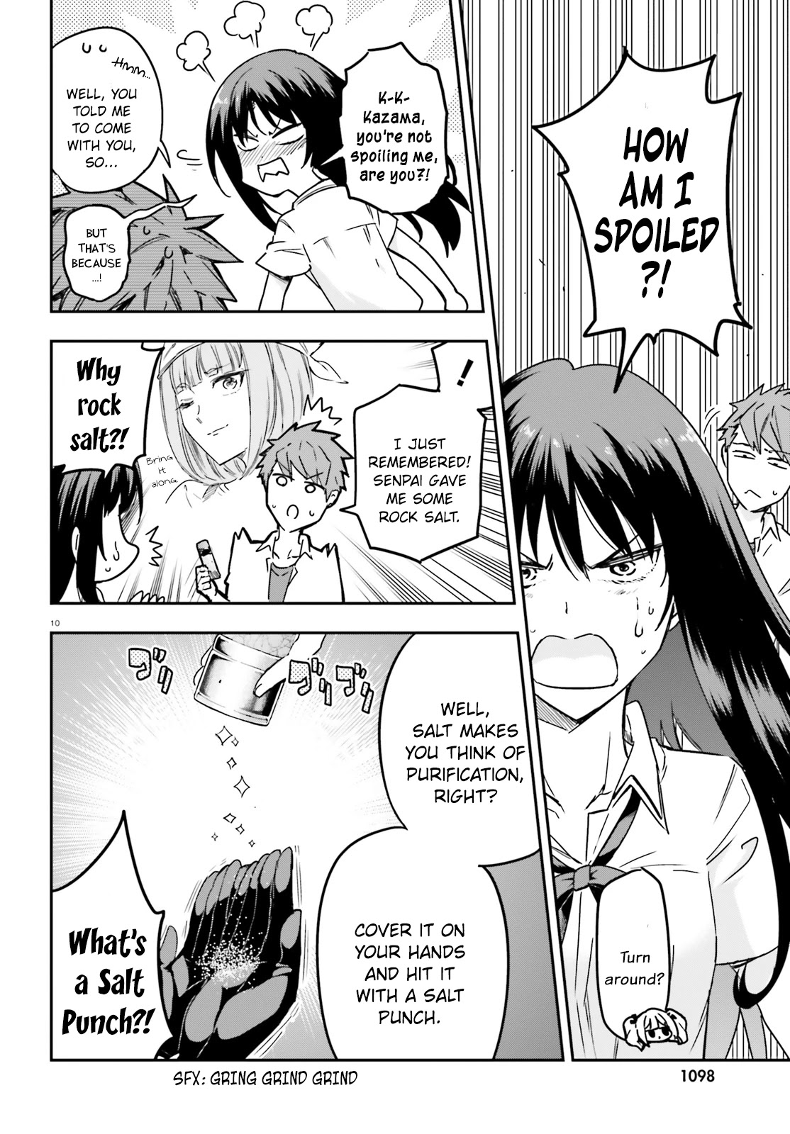 D-Frag! Chapter 143 page 10 - Chapter 143: Spoiled Shield!!