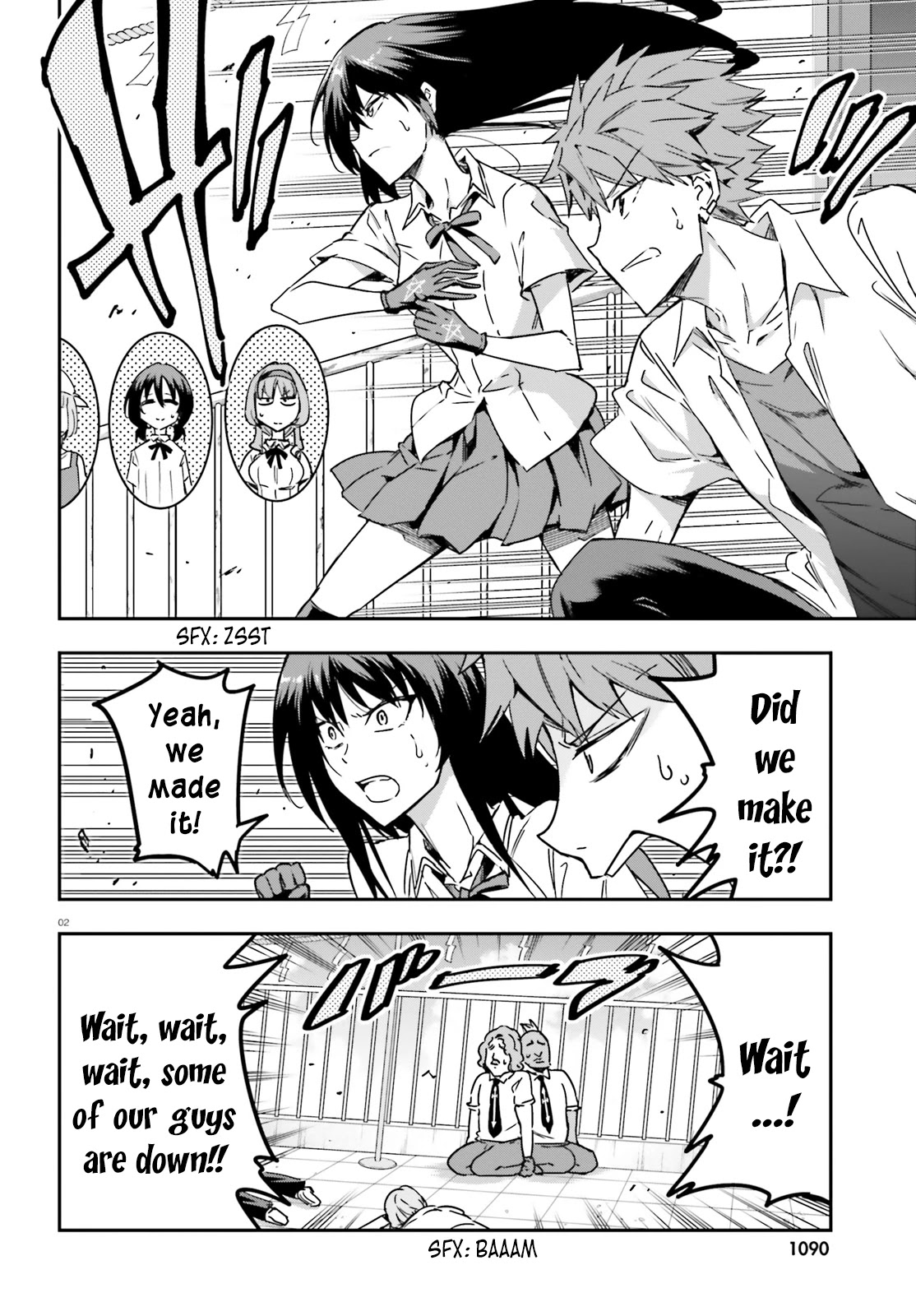 D-Frag! Chapter 143 page 2 - Chapter 143: Spoiled Shield!!