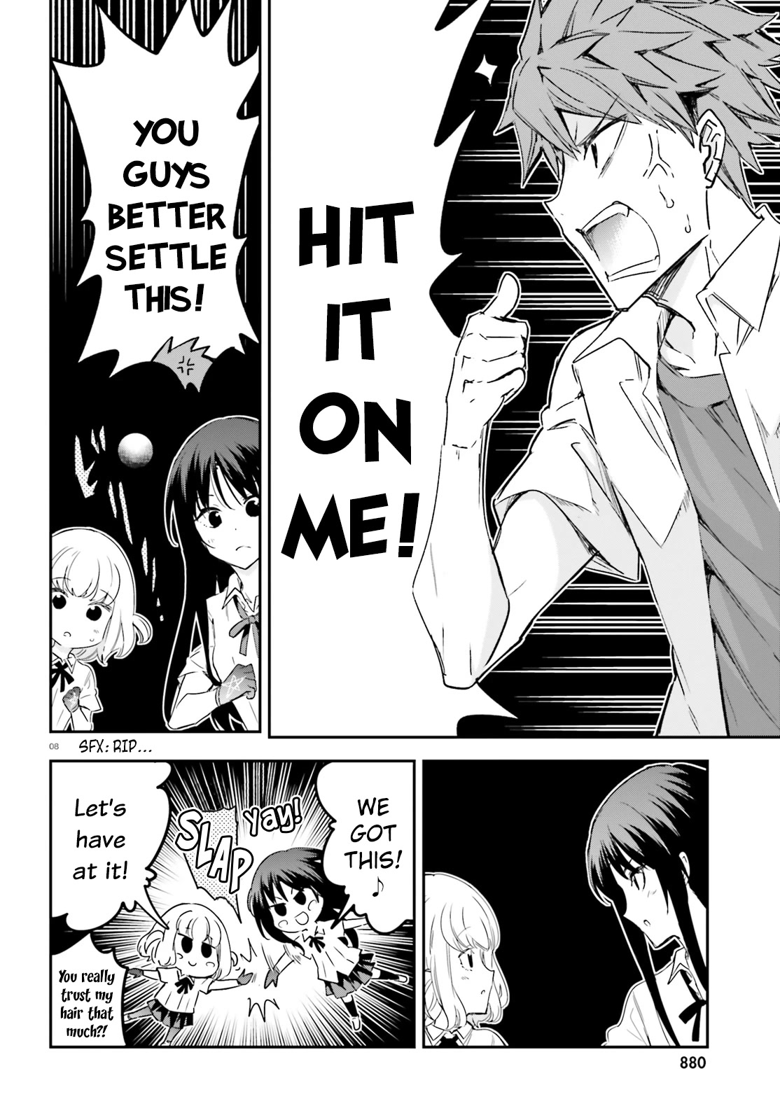 D-Frag! Chapter 144.5 page 8 - Chapter 144.5: Continuation of Chapter 144