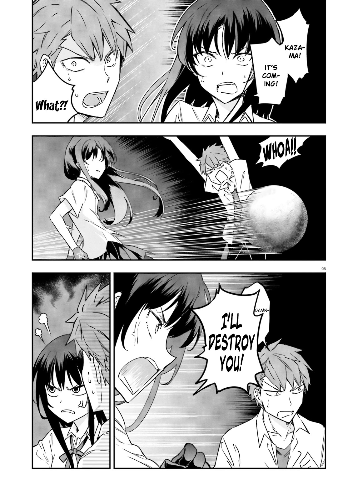 D-Frag! Chapter 144 page 5 - Chapter 144: Pointy Things Are Cool