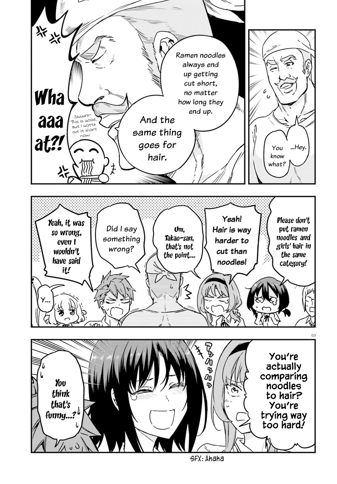 D-Frag! Chapter 145 page 3 - Chapter 145: Order Anything You Want
