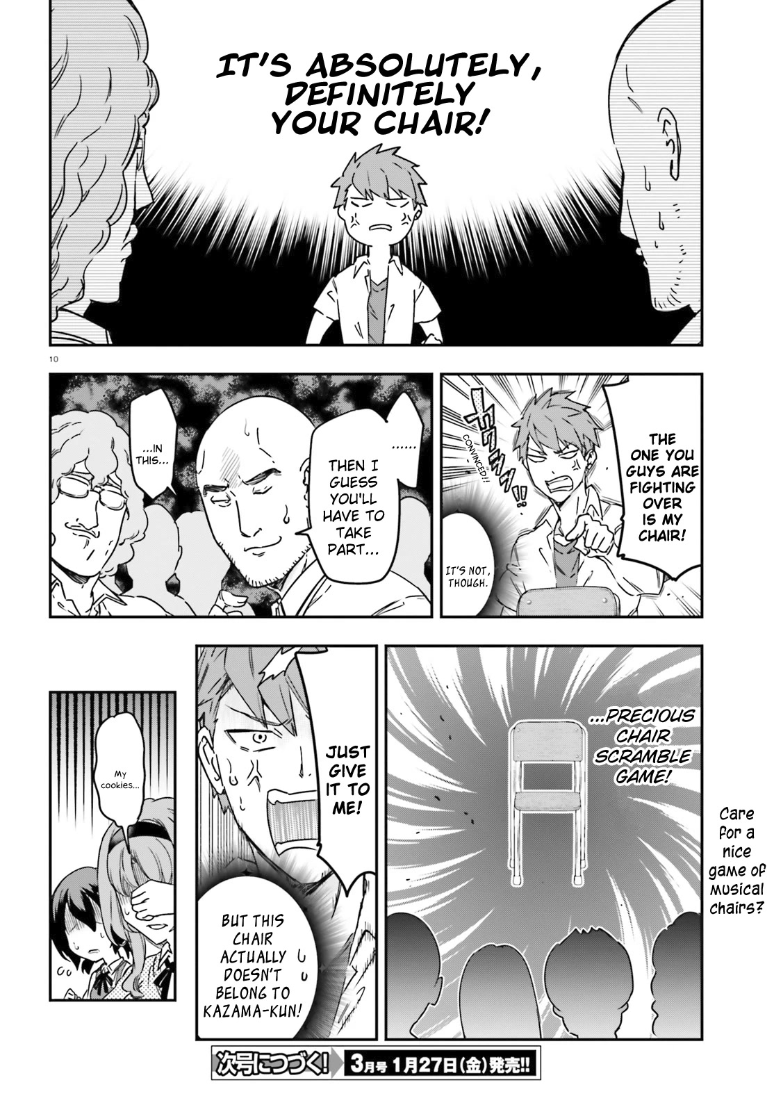 D-Frag! Chapter 147 page 10 - Chapter 147: It's Your Chair!