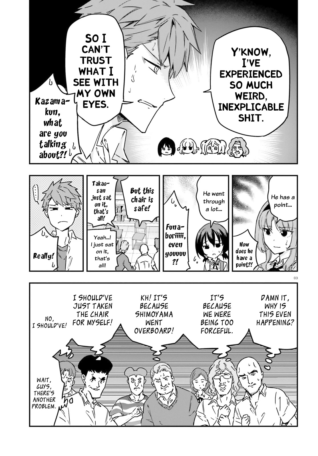 D-Frag! Chapter 147 page 3 - Chapter 147: It's Your Chair!