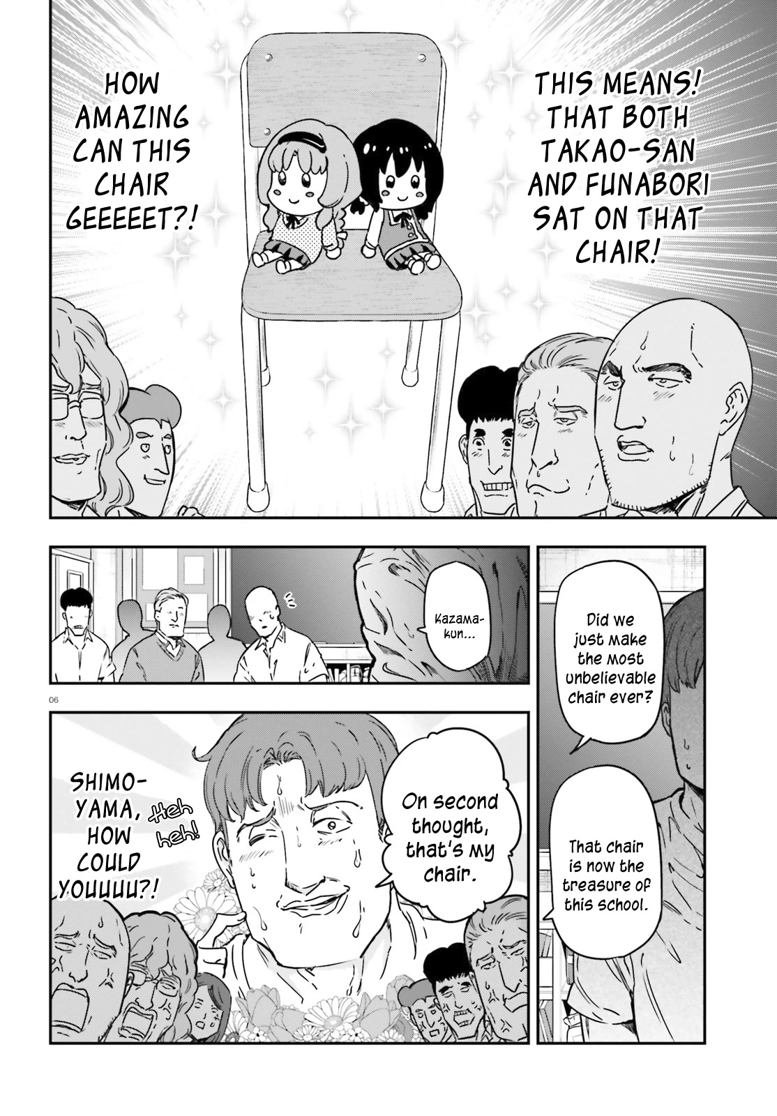 D-Frag! Chapter 147 page 6 - Chapter 147: It's Your Chair!