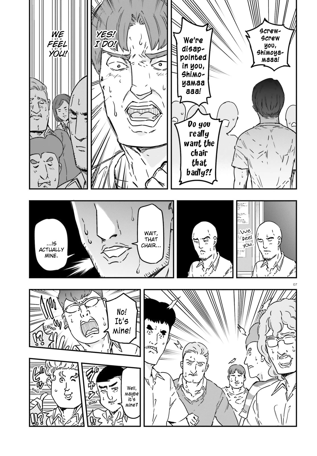 D-Frag! Chapter 147 page 7 - Chapter 147: It's Your Chair!