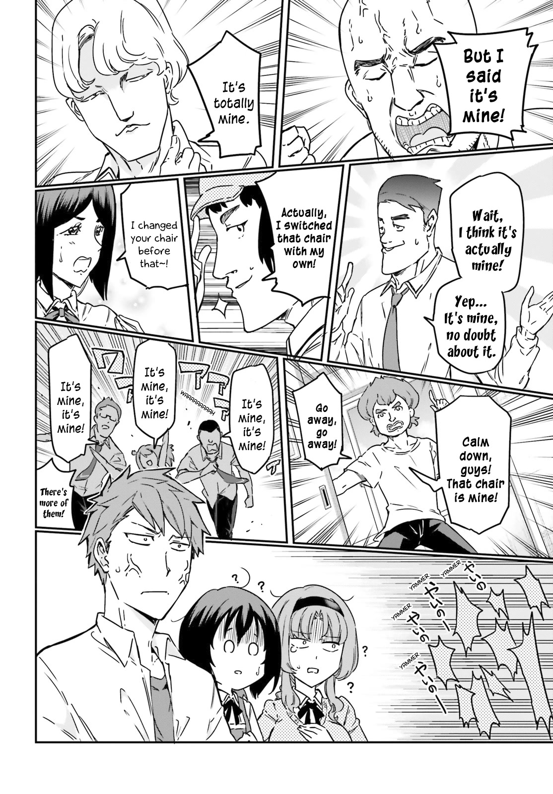 D-Frag! Chapter 147 page 8 - Chapter 147: It's Your Chair!