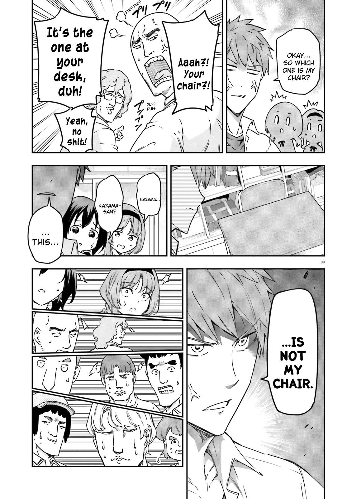 D-Frag! Chapter 147 page 9 - Chapter 147: It's Your Chair!