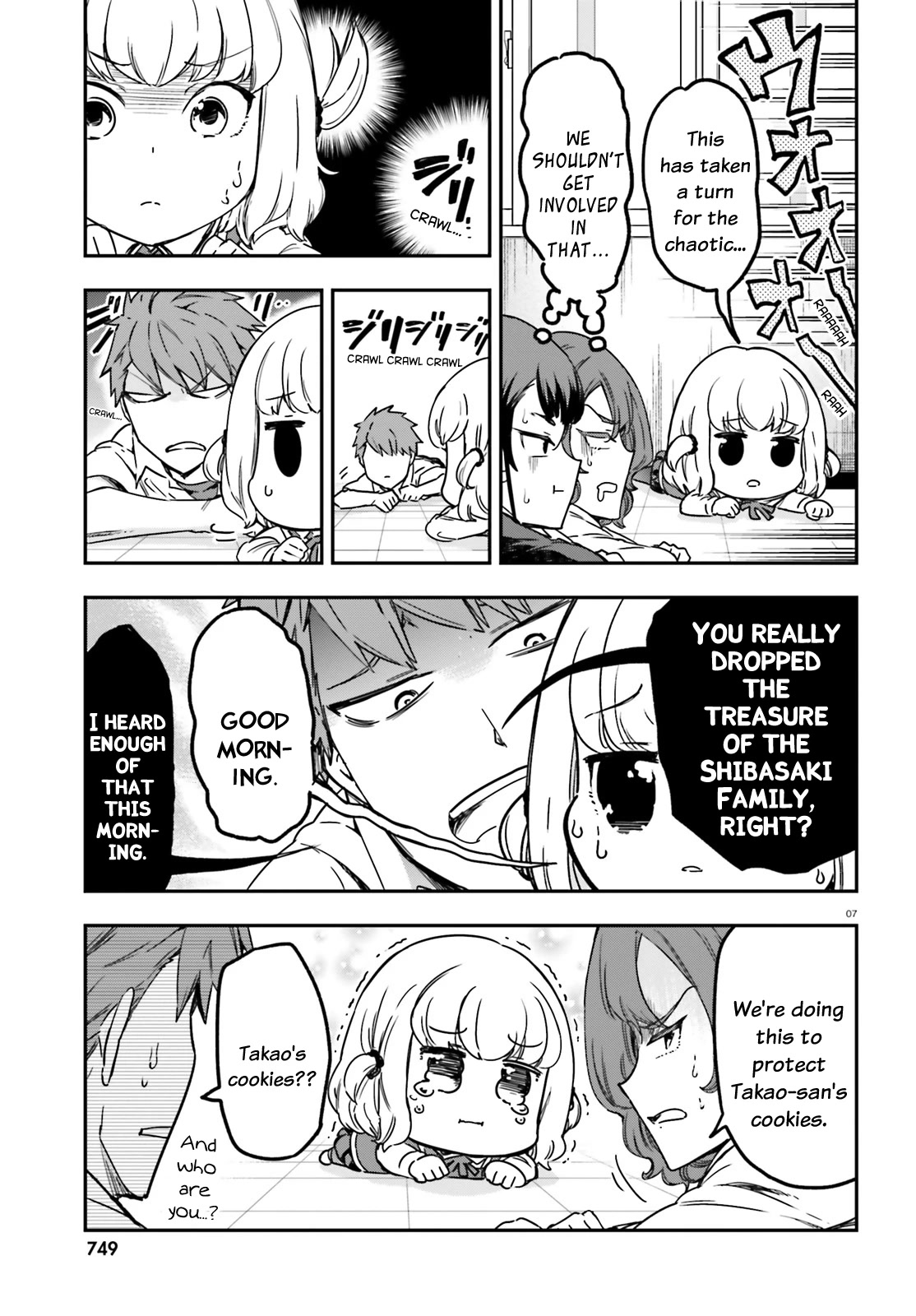 D-Frag! Chapter 149 page 7 - Chapter 149: The Treasure of the Shibasaki Family