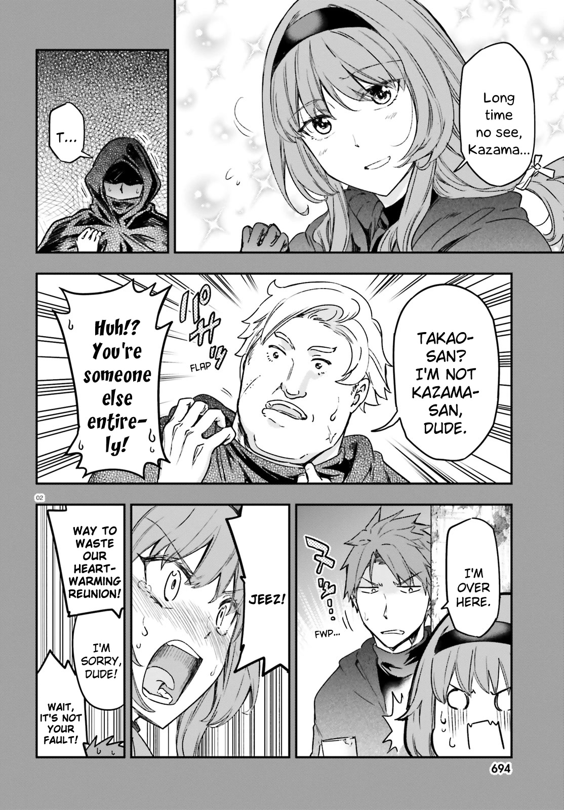 D-Frag! Chapter 150 page 4 - Chapter 150: I Must Compose a Written Apology!