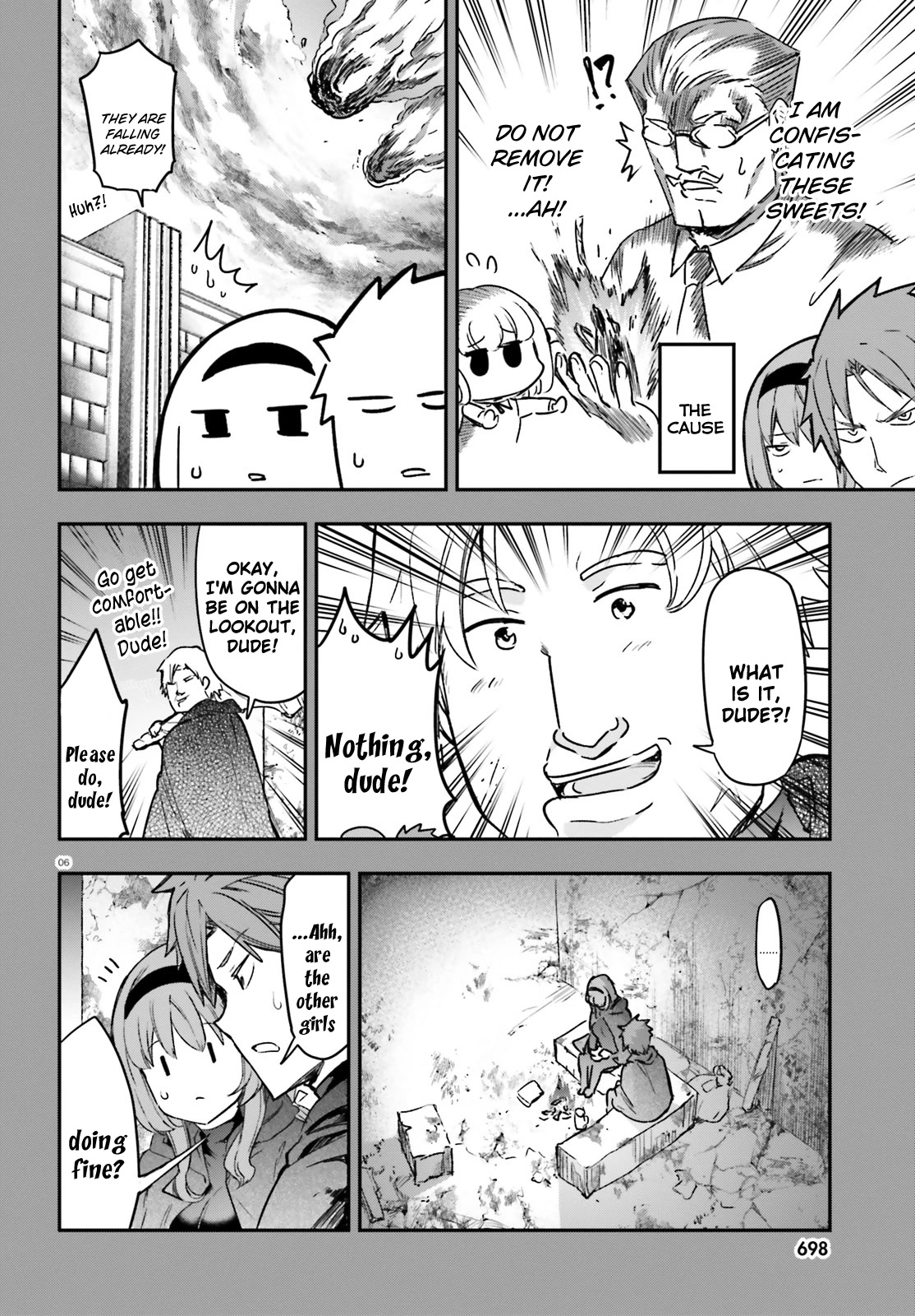 D-Frag! Chapter 150 page 8 - Chapter 150: I Must Compose a Written Apology!