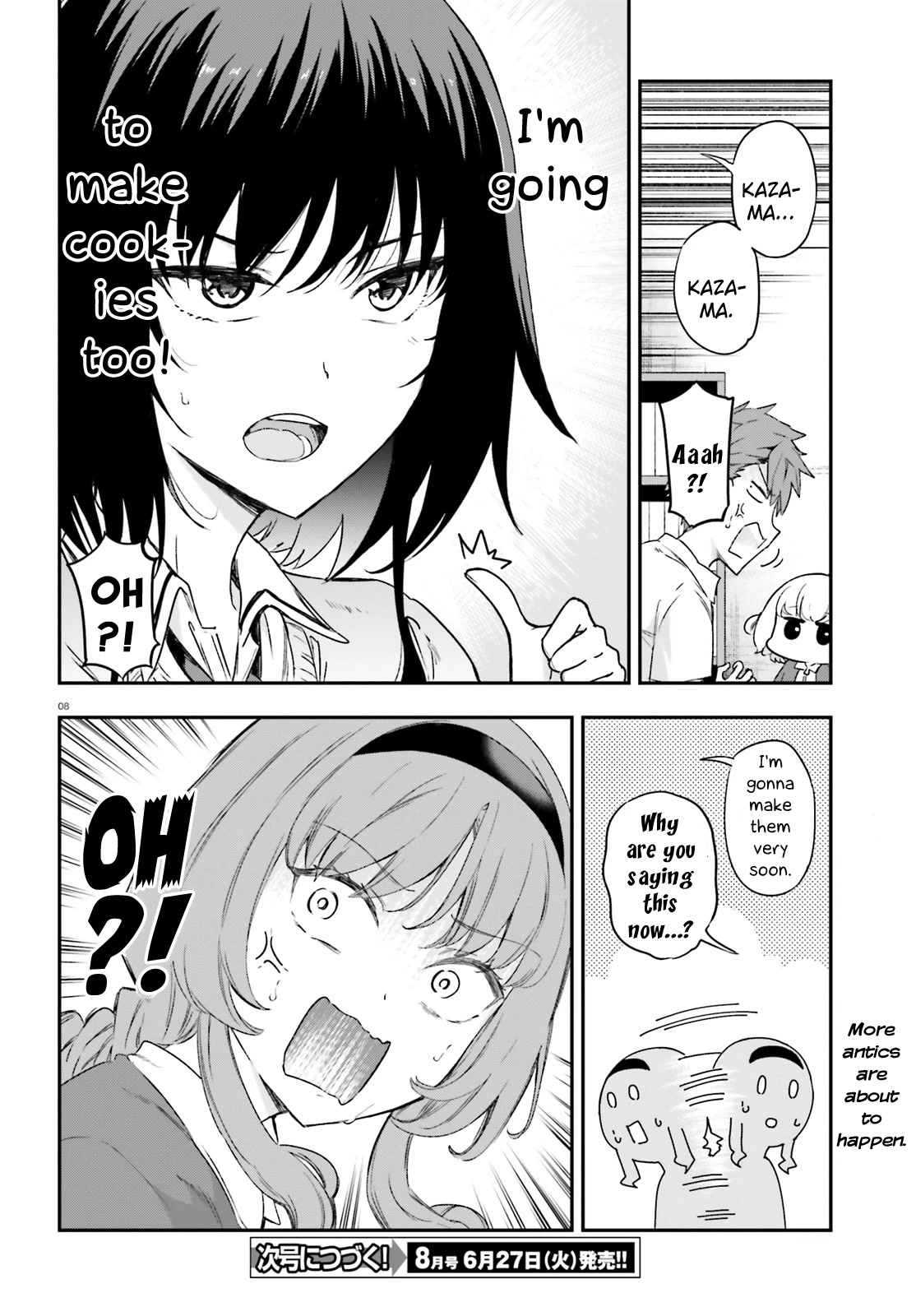 D-Frag! Chapter 151 page 8 - Chapter 151: Moths That Love to Gather Around Flames
