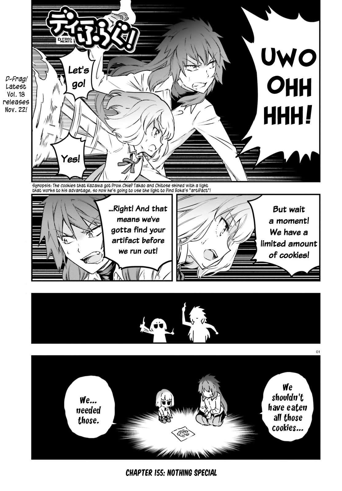 D-Frag! Chapter 155 page 1 - Chapter 155: Nothing Special