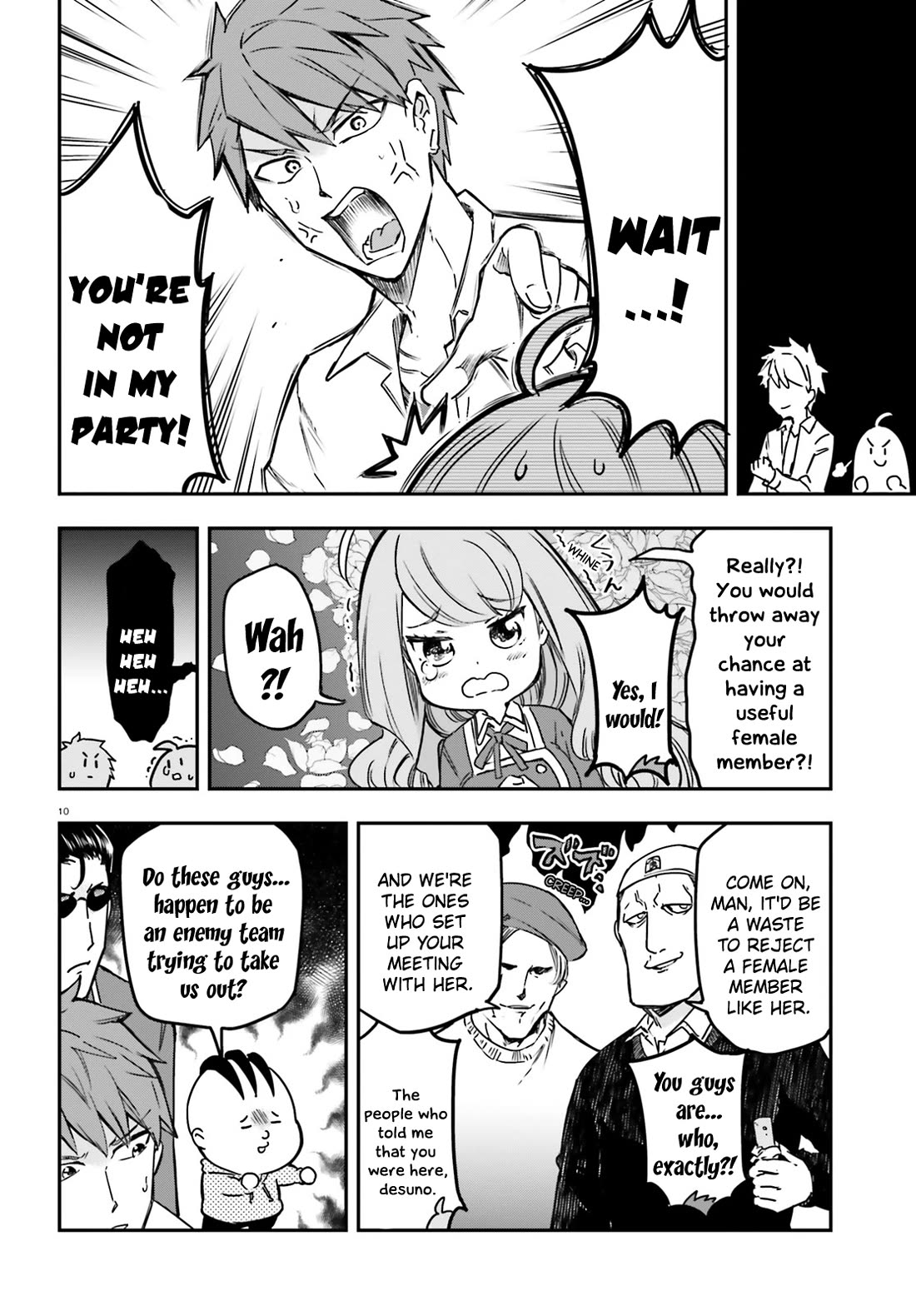 D-Frag! Chapter 158 page 10 - Chapter 158: It's About Damn Time