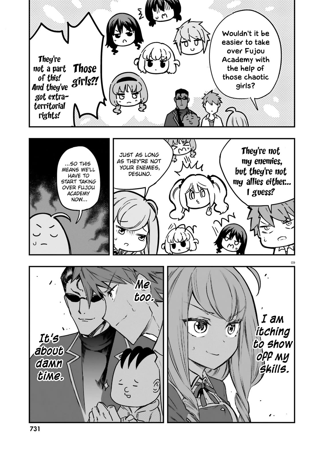 D-Frag! Chapter 158 page 9 - Chapter 158: It's About Damn Time