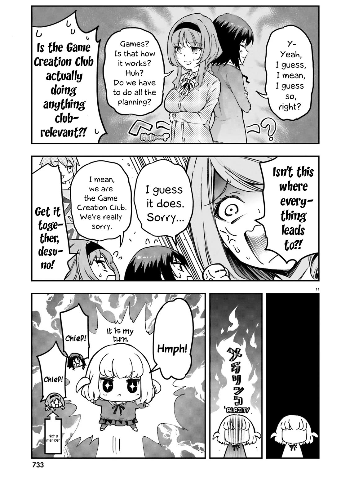 D-Frag! Chapter 159 page 11 - Chapter 159: This Club Is the Only Option, Desuno