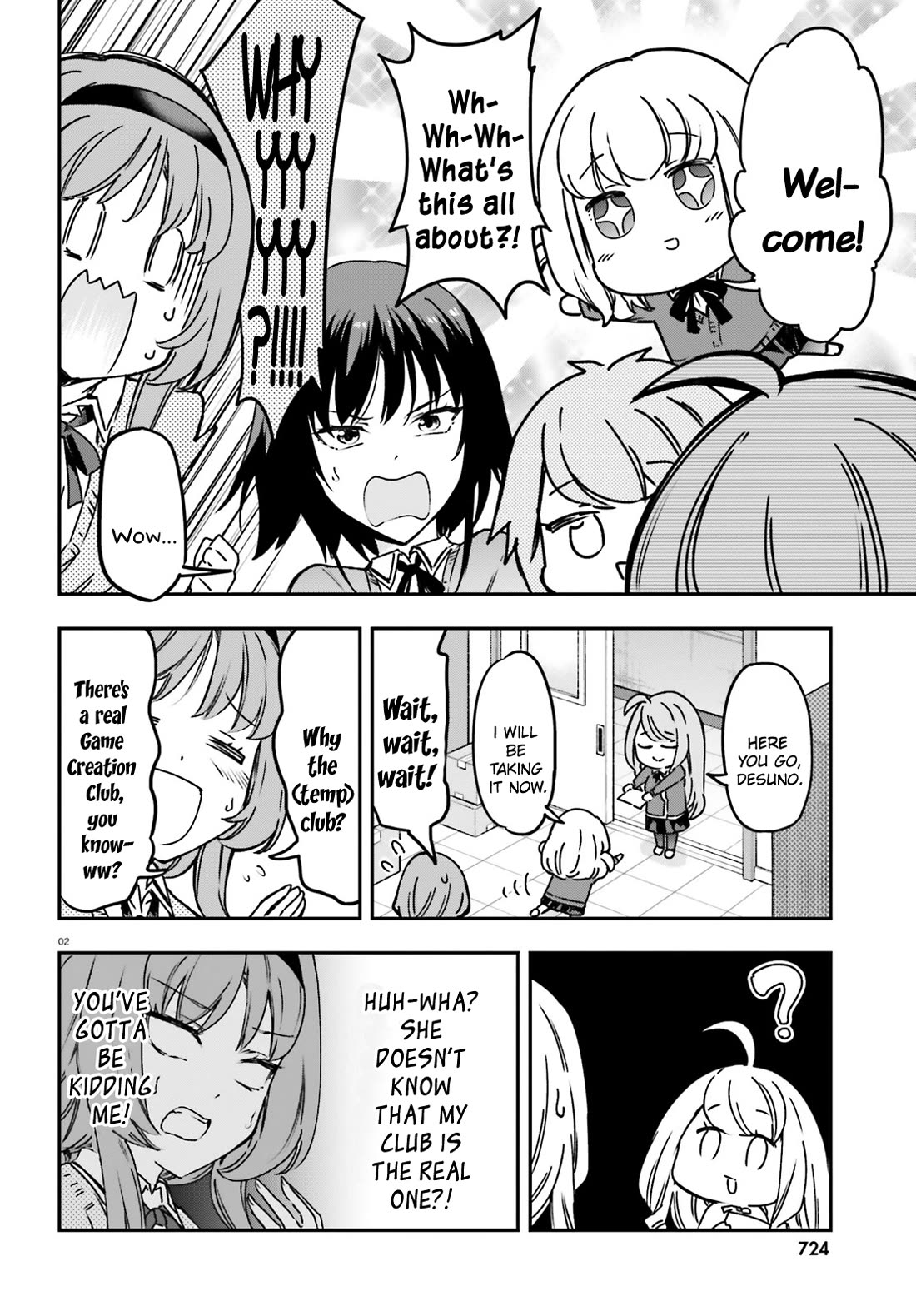 D-Frag! Chapter 159 page 2 - Chapter 159: This Club Is the Only Option, Desuno