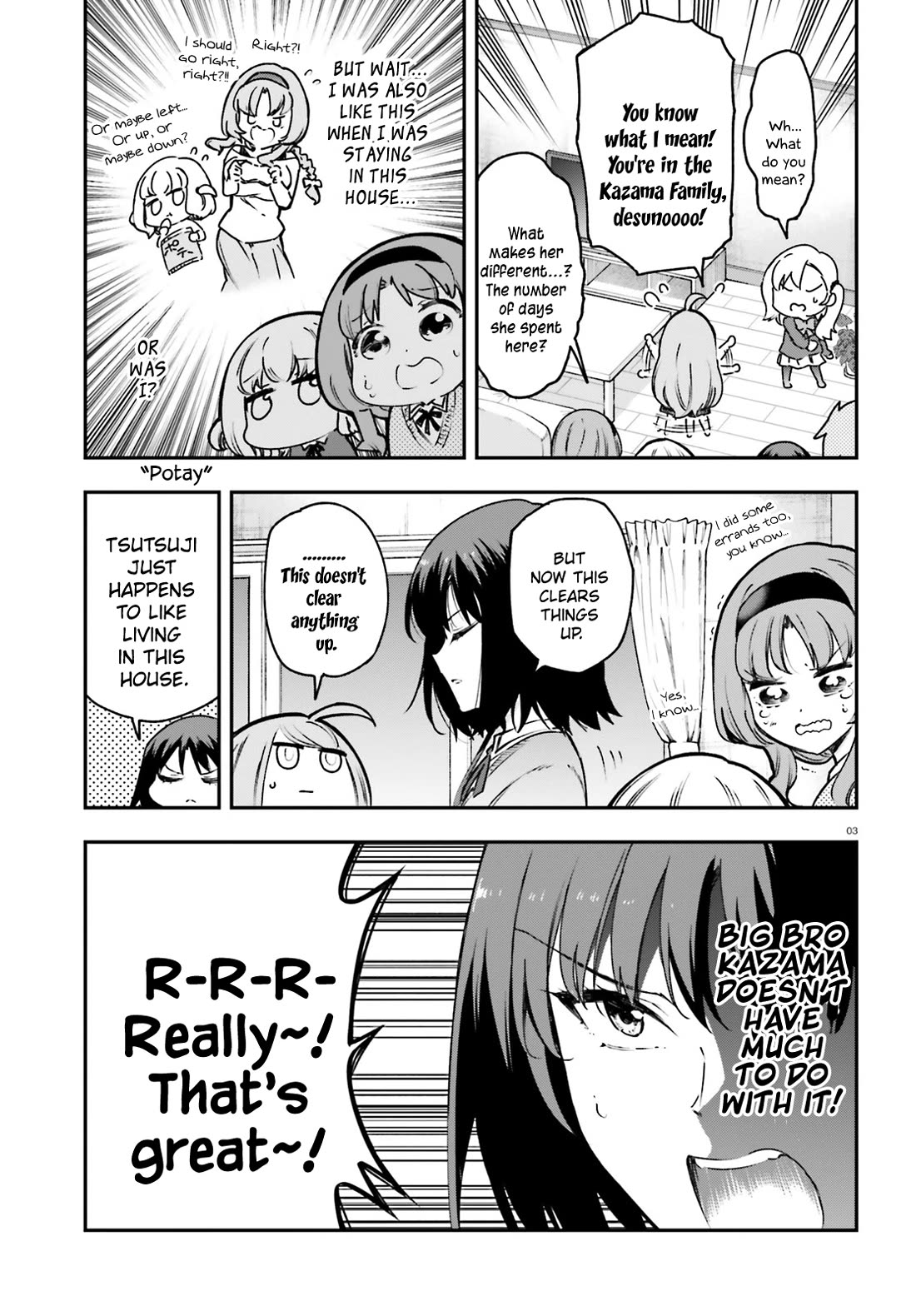 D-Frag! Chapter 161.5 page 3 - Chapter 161.5: Continuation of Chapter 161