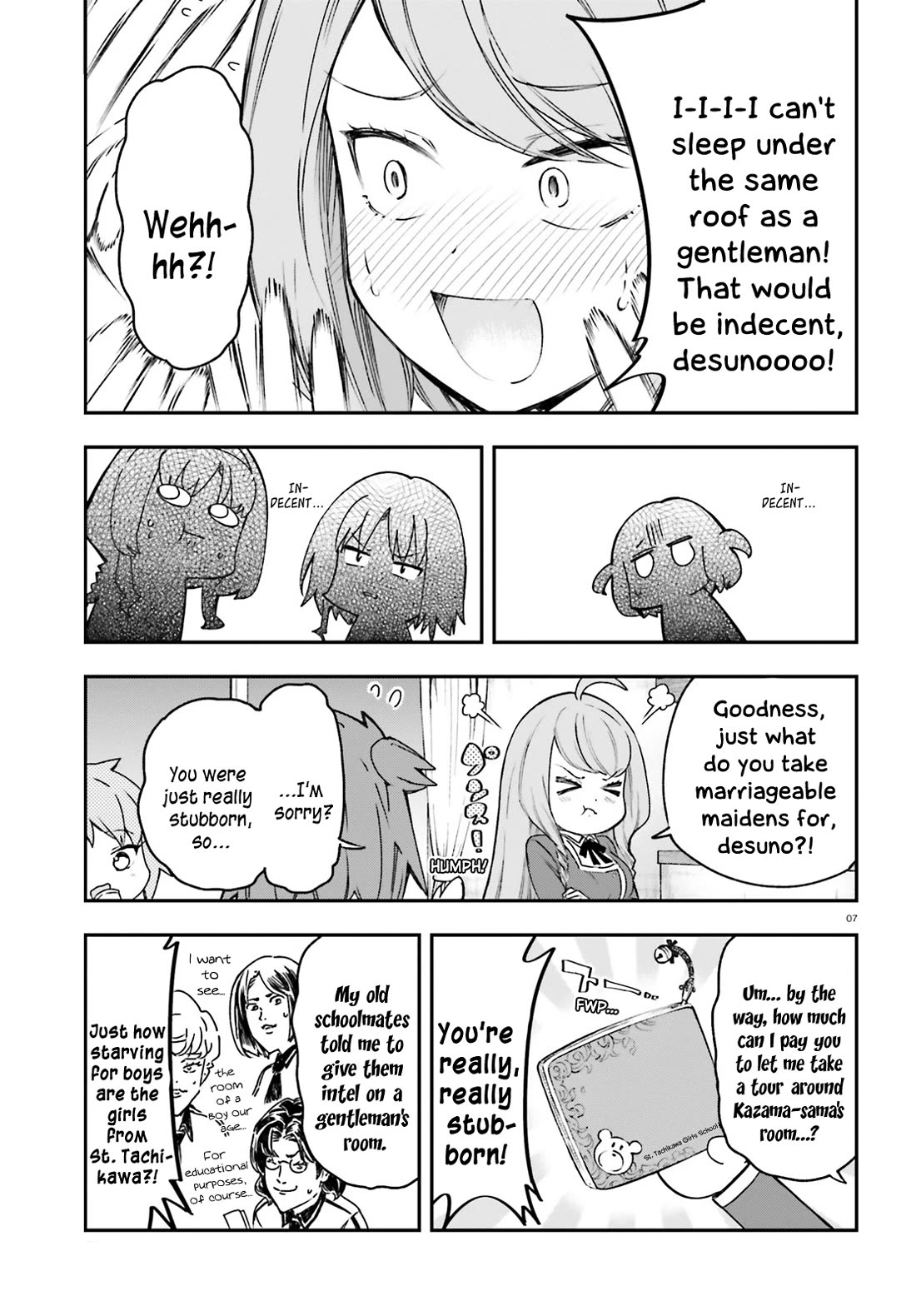 D-Frag! Chapter 161 page 7 - Chapter 161: That Would Be Indecent, Desunoooo!