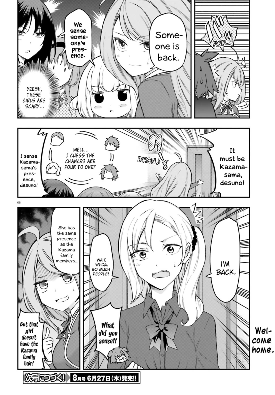 D-Frag! Chapter 161 page 8 - Chapter 161: That Would Be Indecent, Desunoooo!