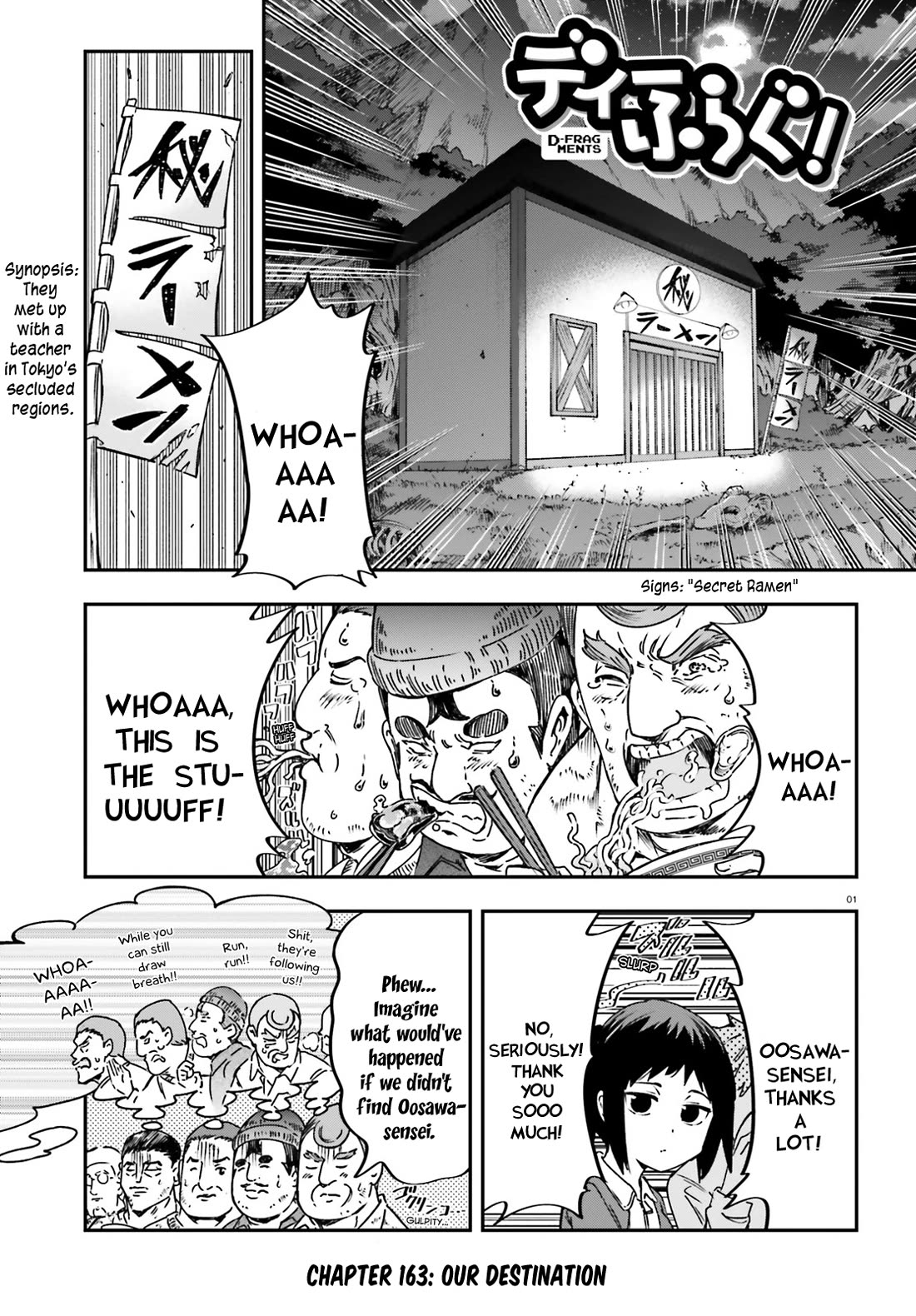 D-Frag! Chapter 163 page 1 - Chapter 163: Our Destination