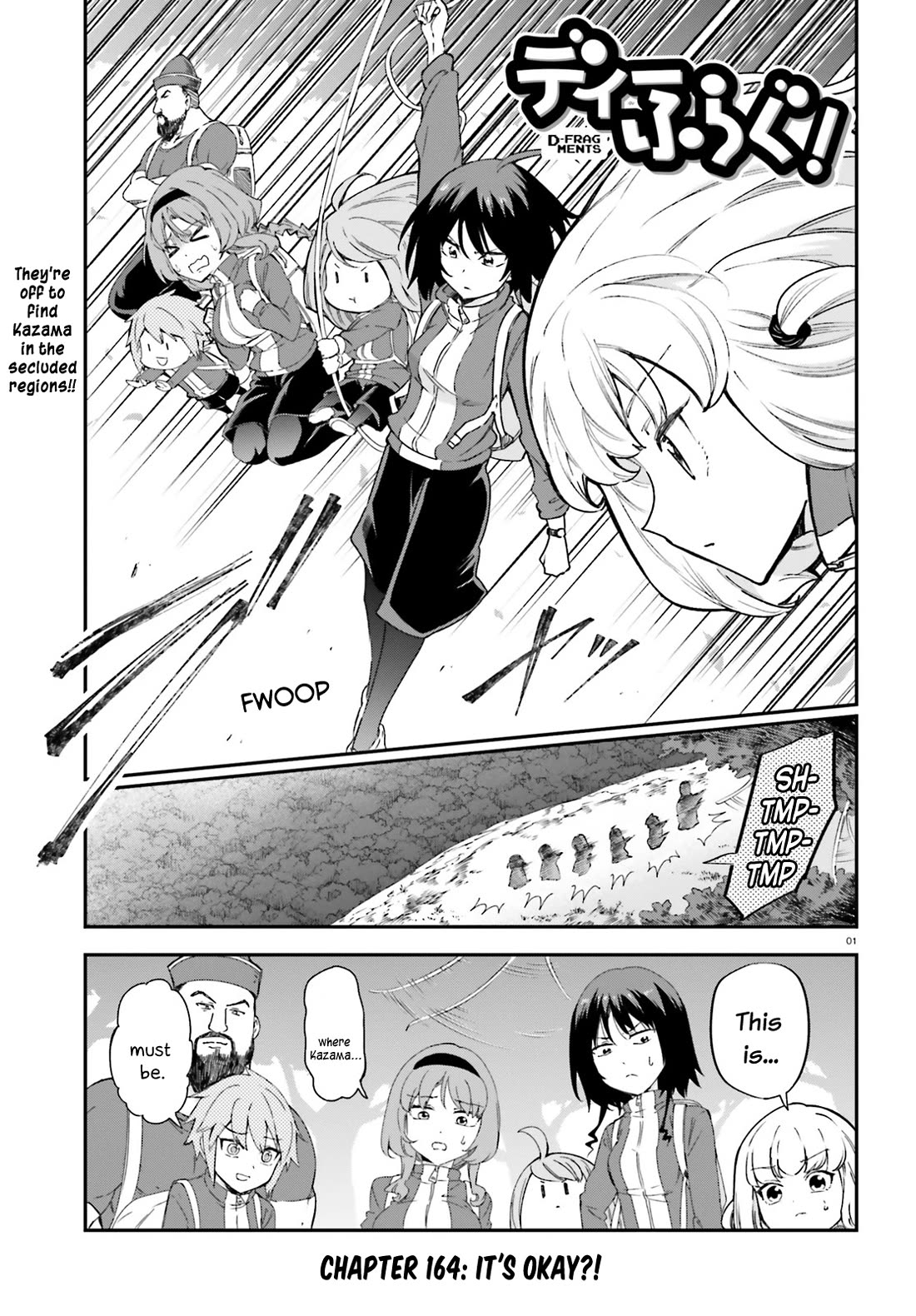 D-Frag! Chapter 164 page 1 - Chapter 164: It's Okay?!