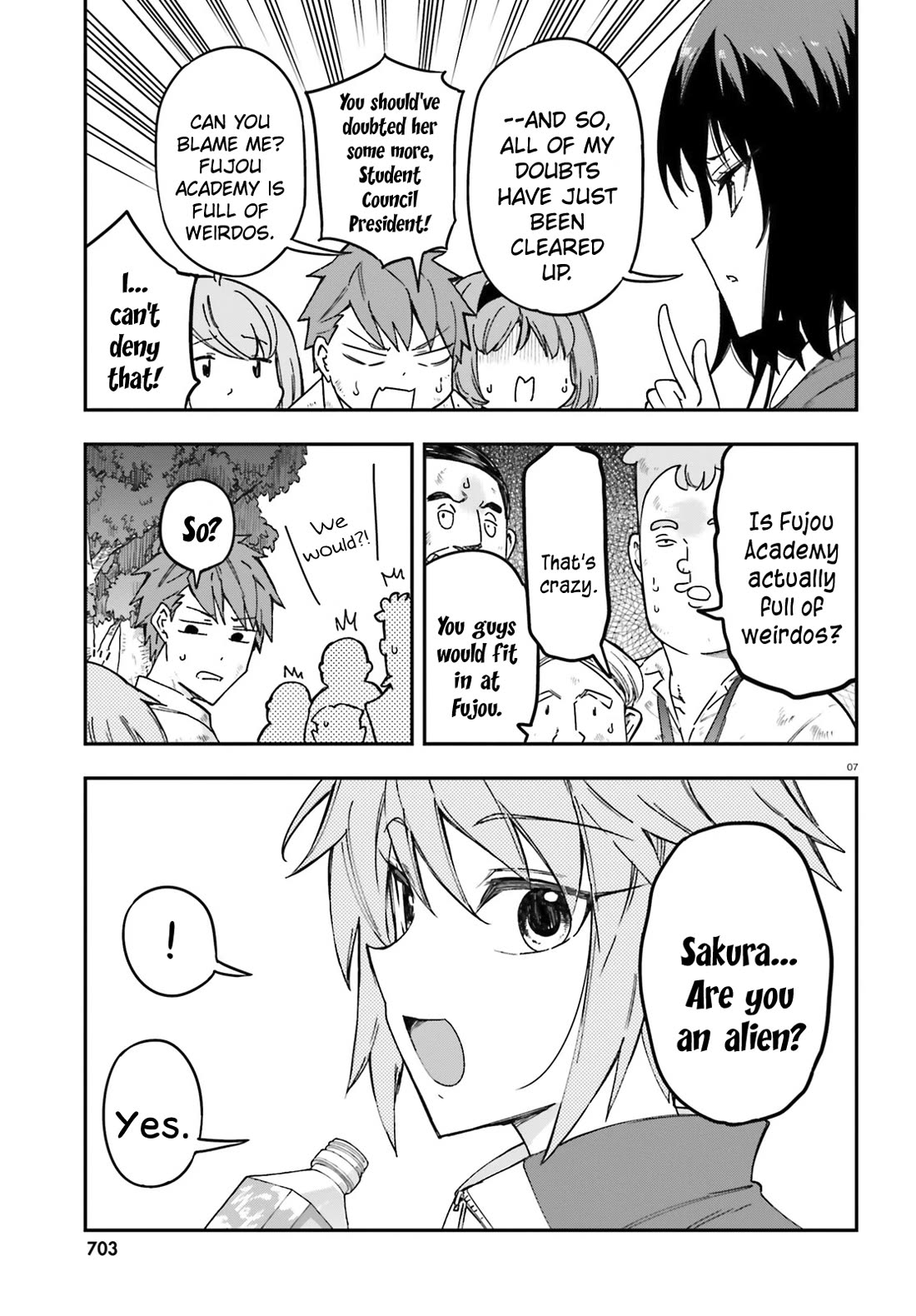 D-Frag! Chapter 167 page 7 - Chapter 167: Earthlings Are Freaky
