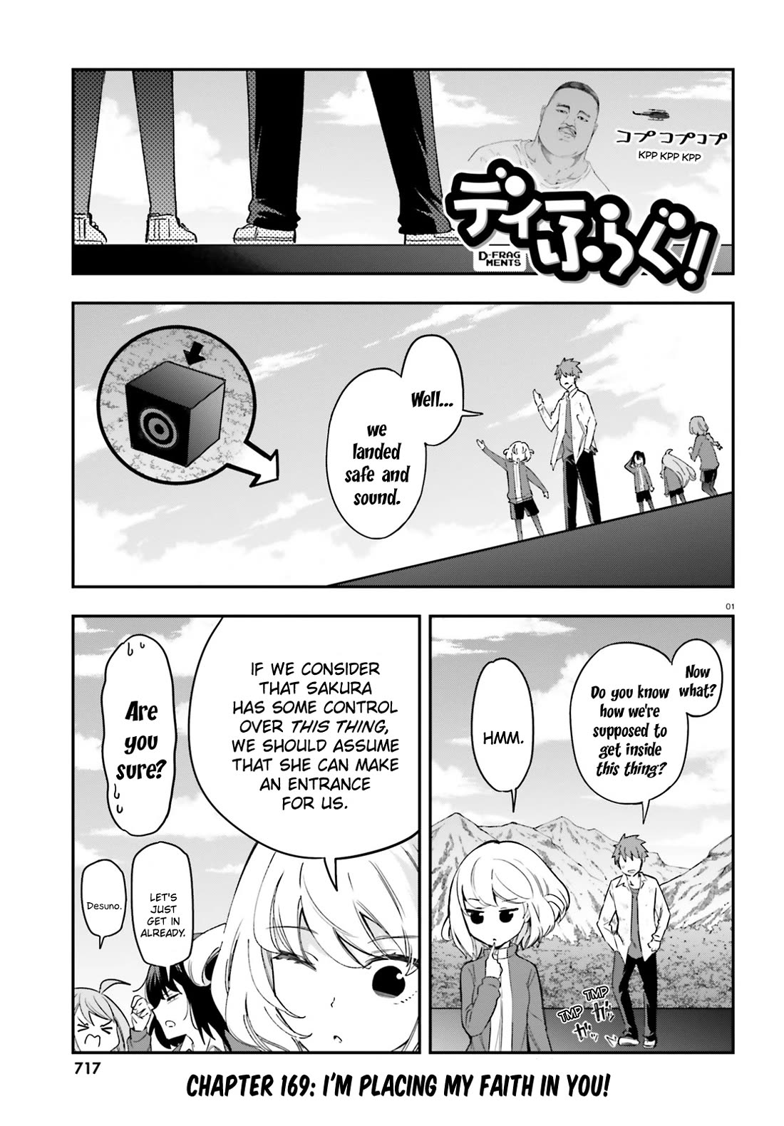 D-Frag! Chapter 169 page 1 - Chapter 169: I'm Placing My Faith in You!