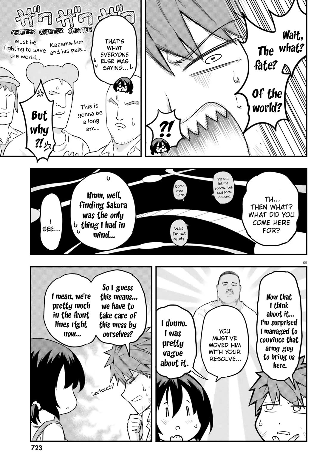 D-Frag! Chapter 170.5 page 9 - Chapter 170.5: Continuation of Chapter 170