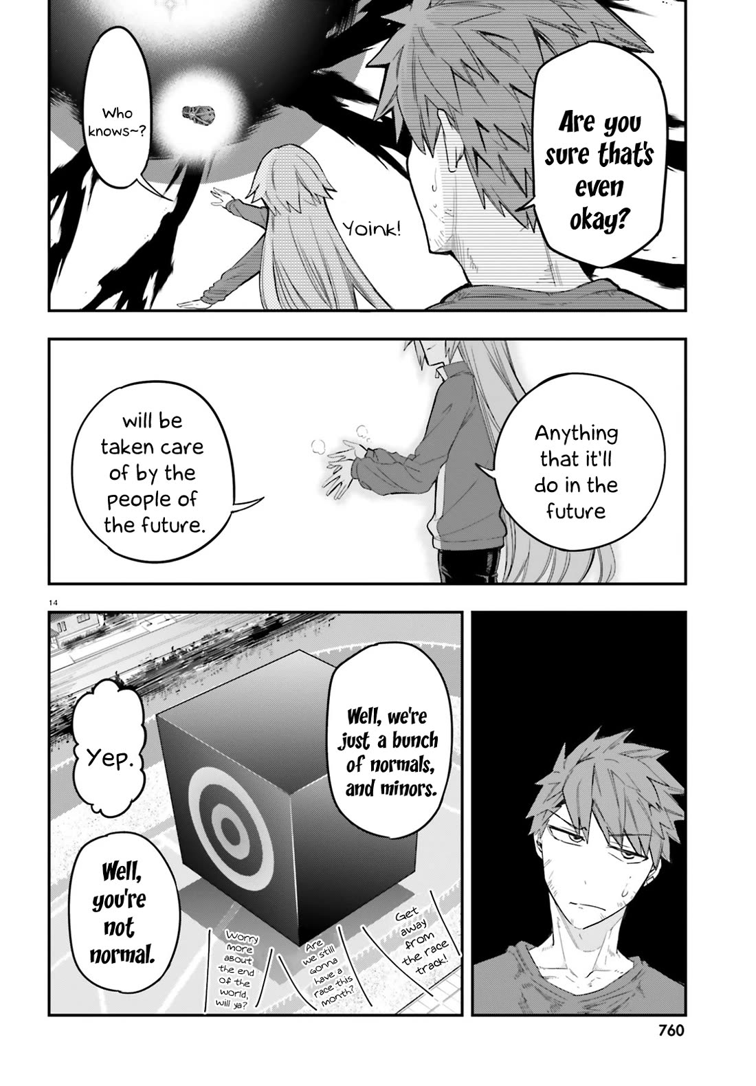 D-Frag! Chapter 173 page 14 - Chapter 173: What Does It Mean to Be Human?