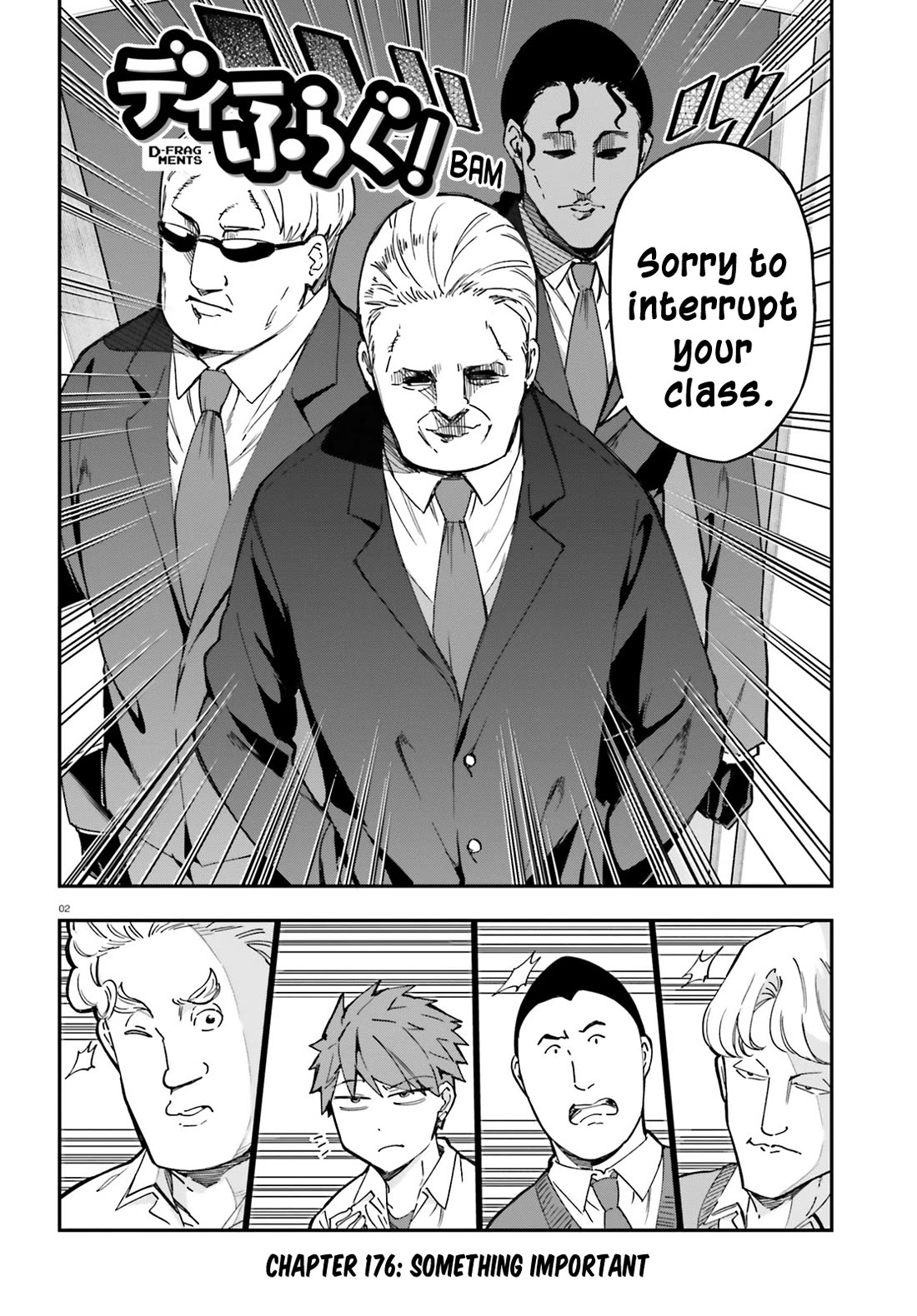 D-Frag! Chapter 176 page 2 - Chapter 176: something important