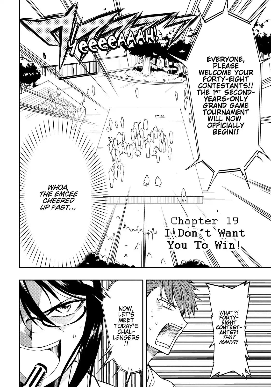D-Frag! Chapter 19 page 3 - Chapter 19: I Don't Want You To Win!