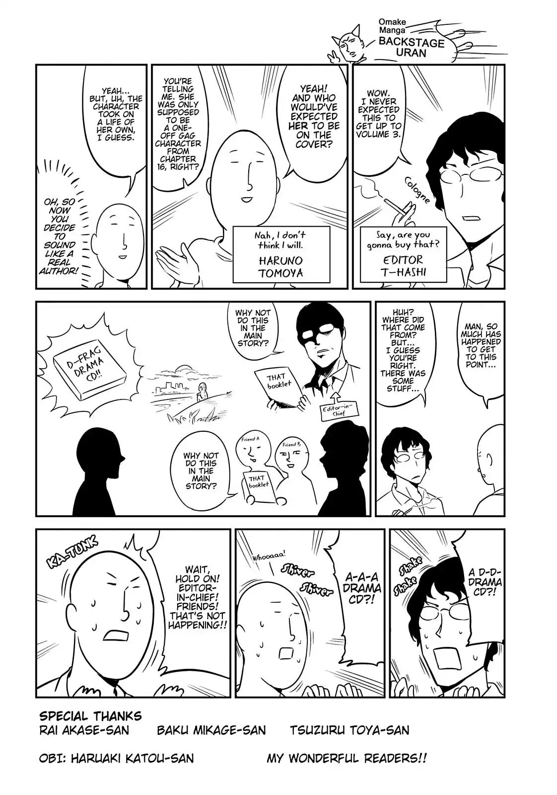D-Frag! Chapter 21 page 38 - Chapter 21: If You Don't I'll Make You Regret It!