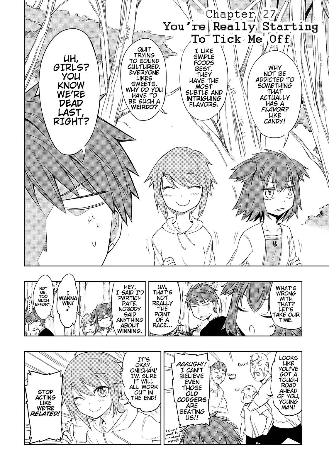 D-Frag! Chapter 27 page 3 - Chapter 27: You're Really Starting To Tick Me Off