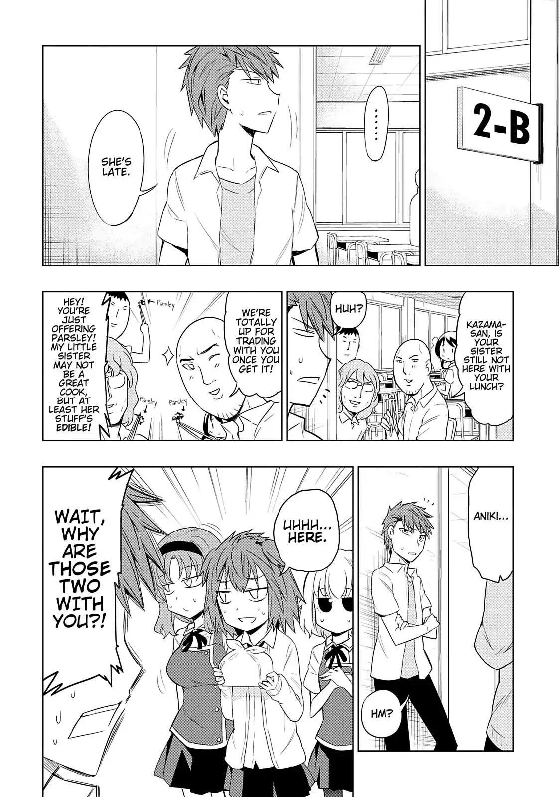 D-Frag! Chapter 29 page 15 - Chapter 29: The Legendarily Amazing Takao-sempai!