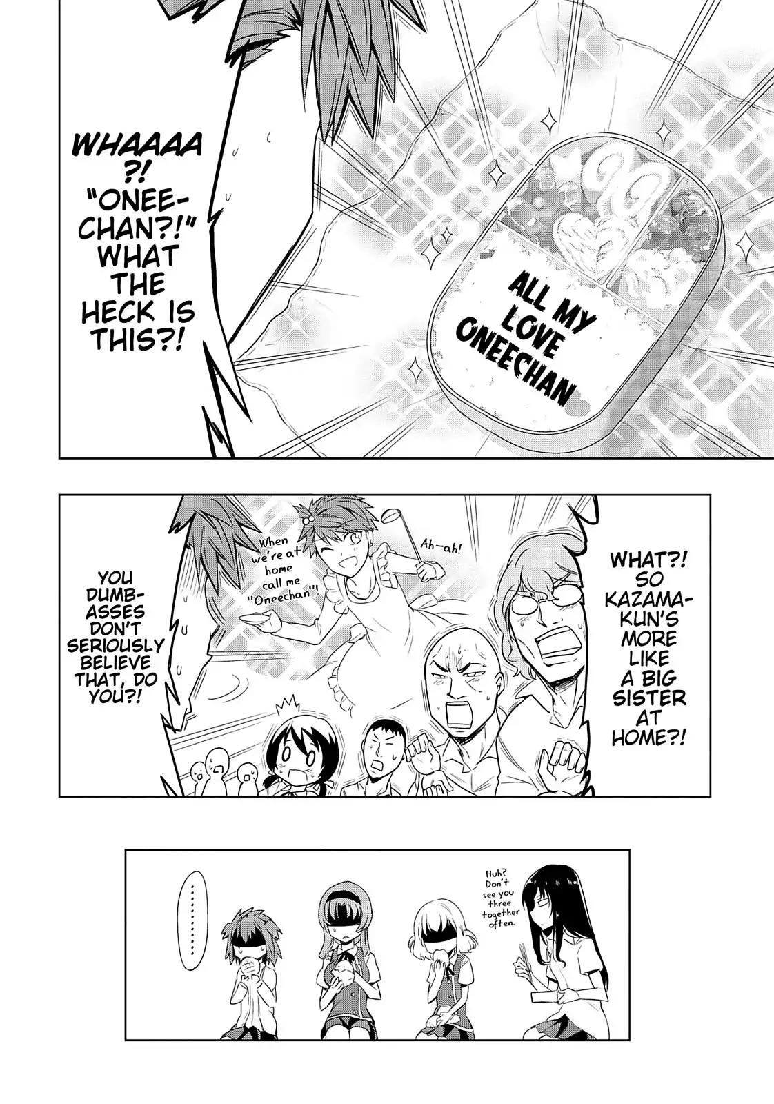 D-Frag! Chapter 29 page 17 - Chapter 29: The Legendarily Amazing Takao-sempai!