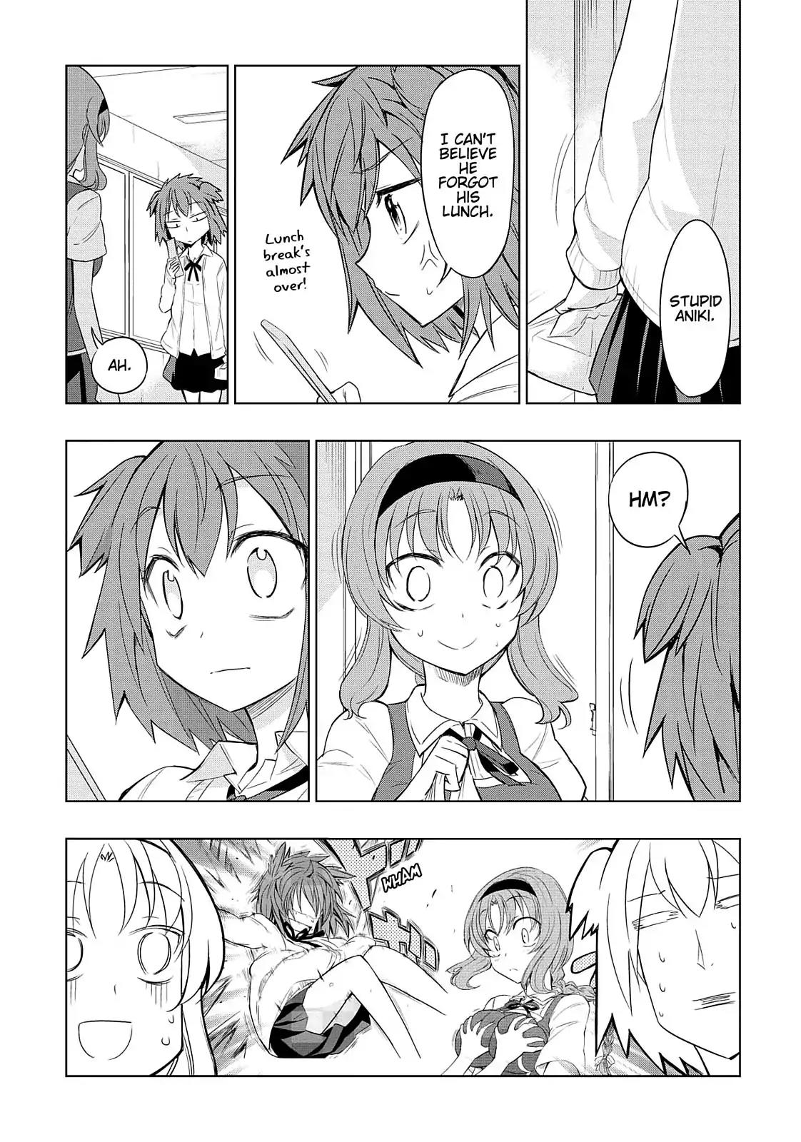 D-Frag! Chapter 29 page 4 - Chapter 29: The Legendarily Amazing Takao-sempai!