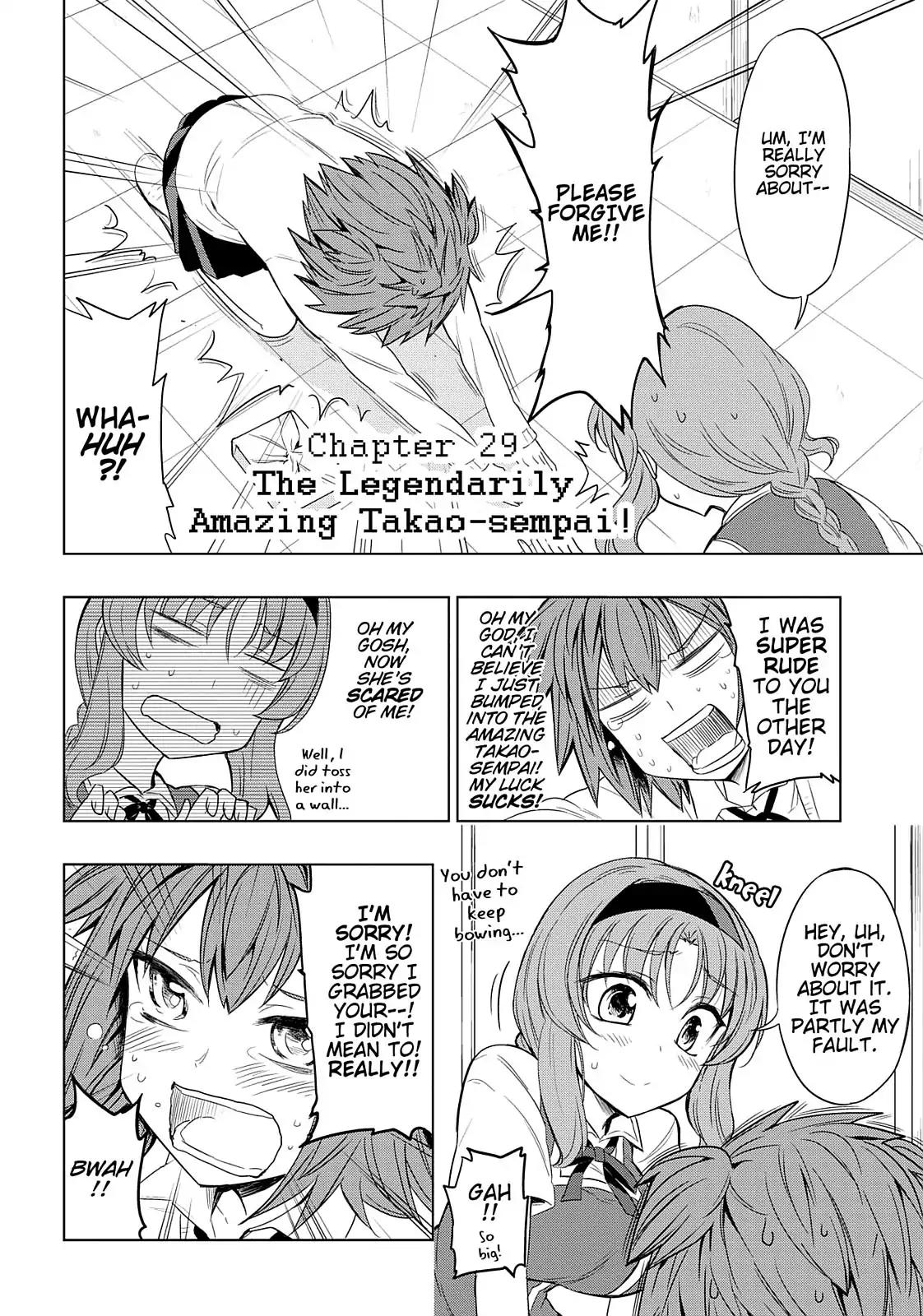 D-Frag! Chapter 29 page 5 - Chapter 29: The Legendarily Amazing Takao-sempai!