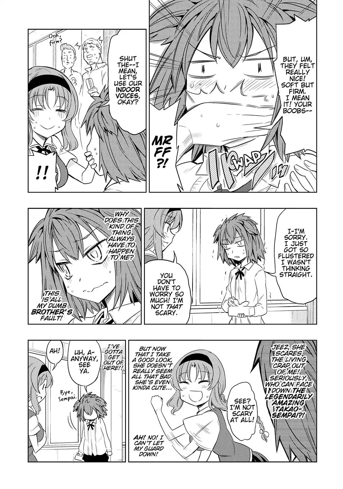 D-Frag! Chapter 29 page 6 - Chapter 29: The Legendarily Amazing Takao-sempai!