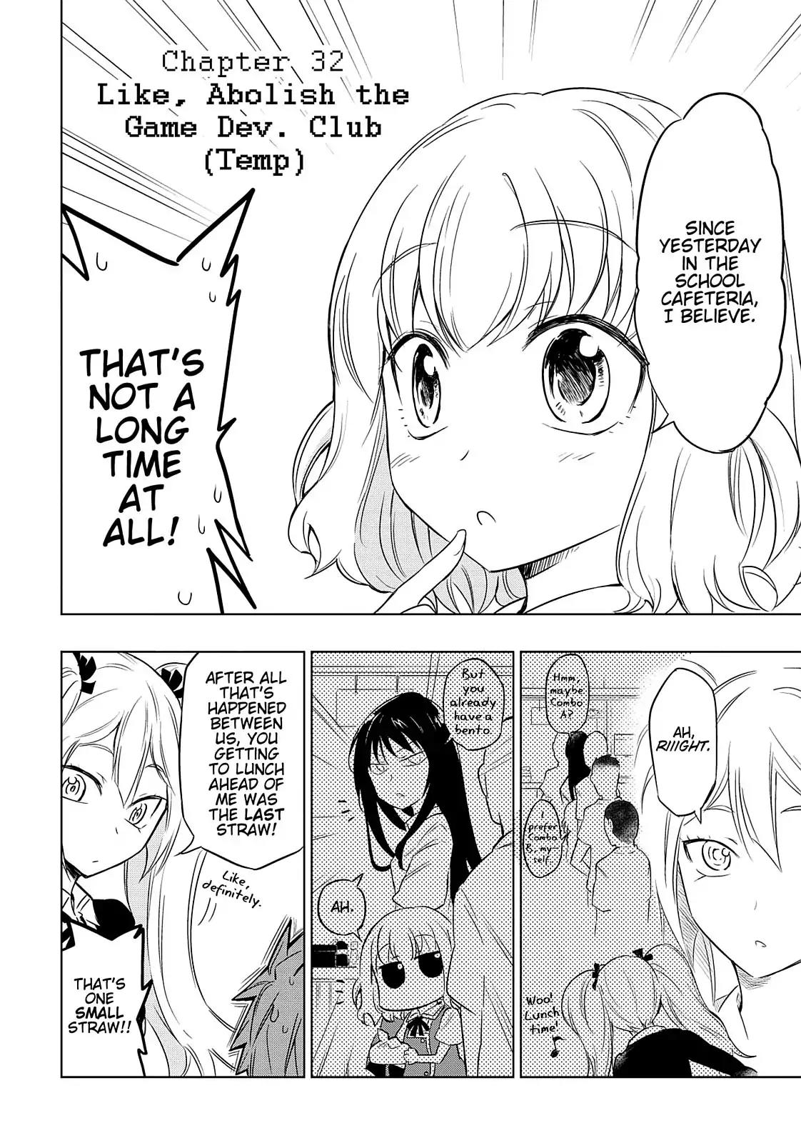 D-Frag! Chapter 32 page 3 - Chapter 32: Like, Abolish the Game Dev. Club (Temp)
