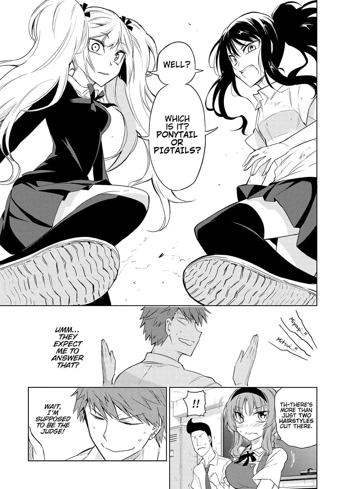 D-Frag! Chapter 35 page 16 - Chapter 35: She Looks Perfectly Content to Play Alone