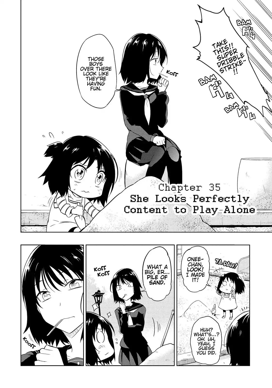 D-Frag! Chapter 35 page 3 - Chapter 35: She Looks Perfectly Content to Play Alone
