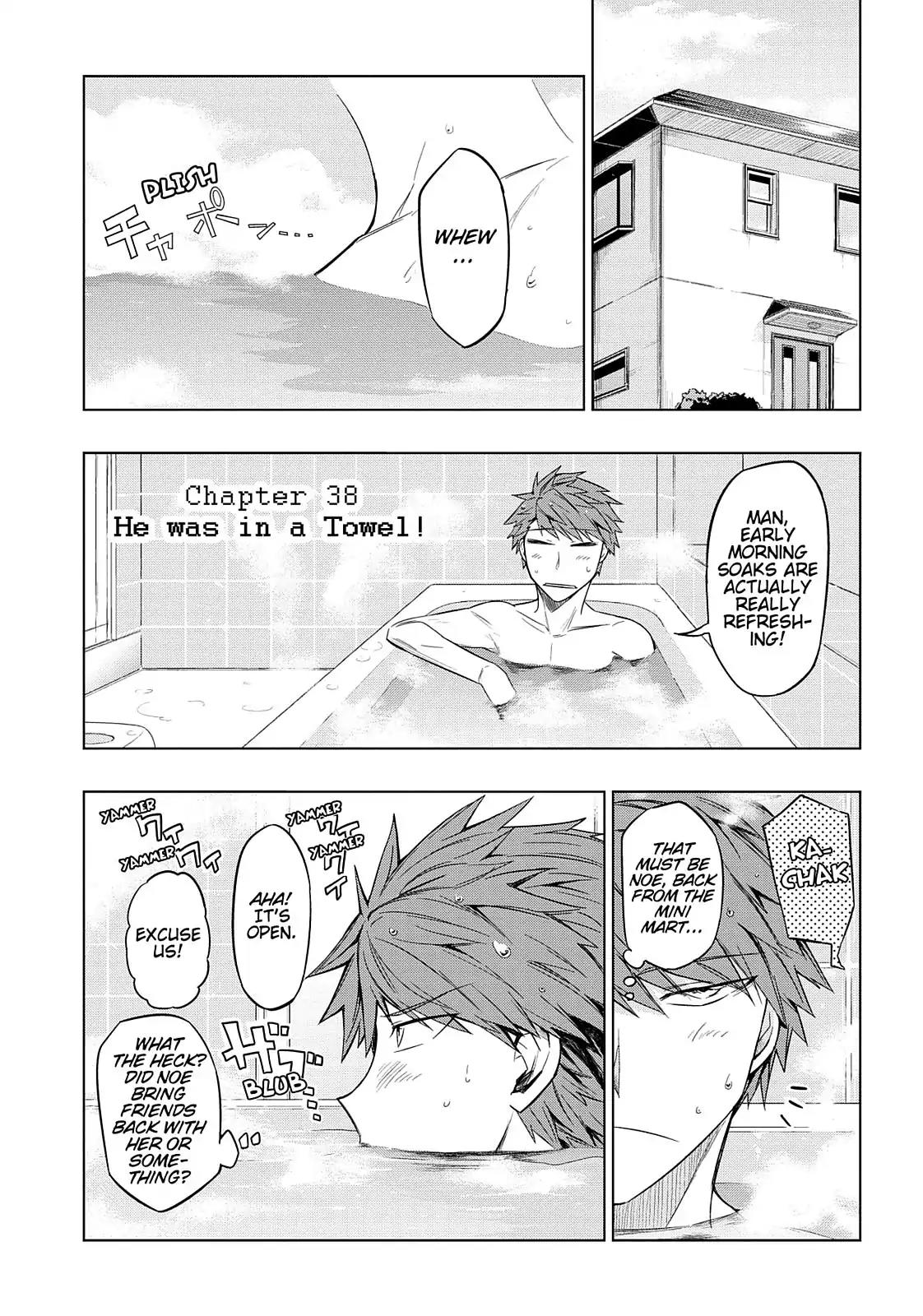 D-Frag! Chapter 38 page 2 - Chapter 38: He was in a Towel!