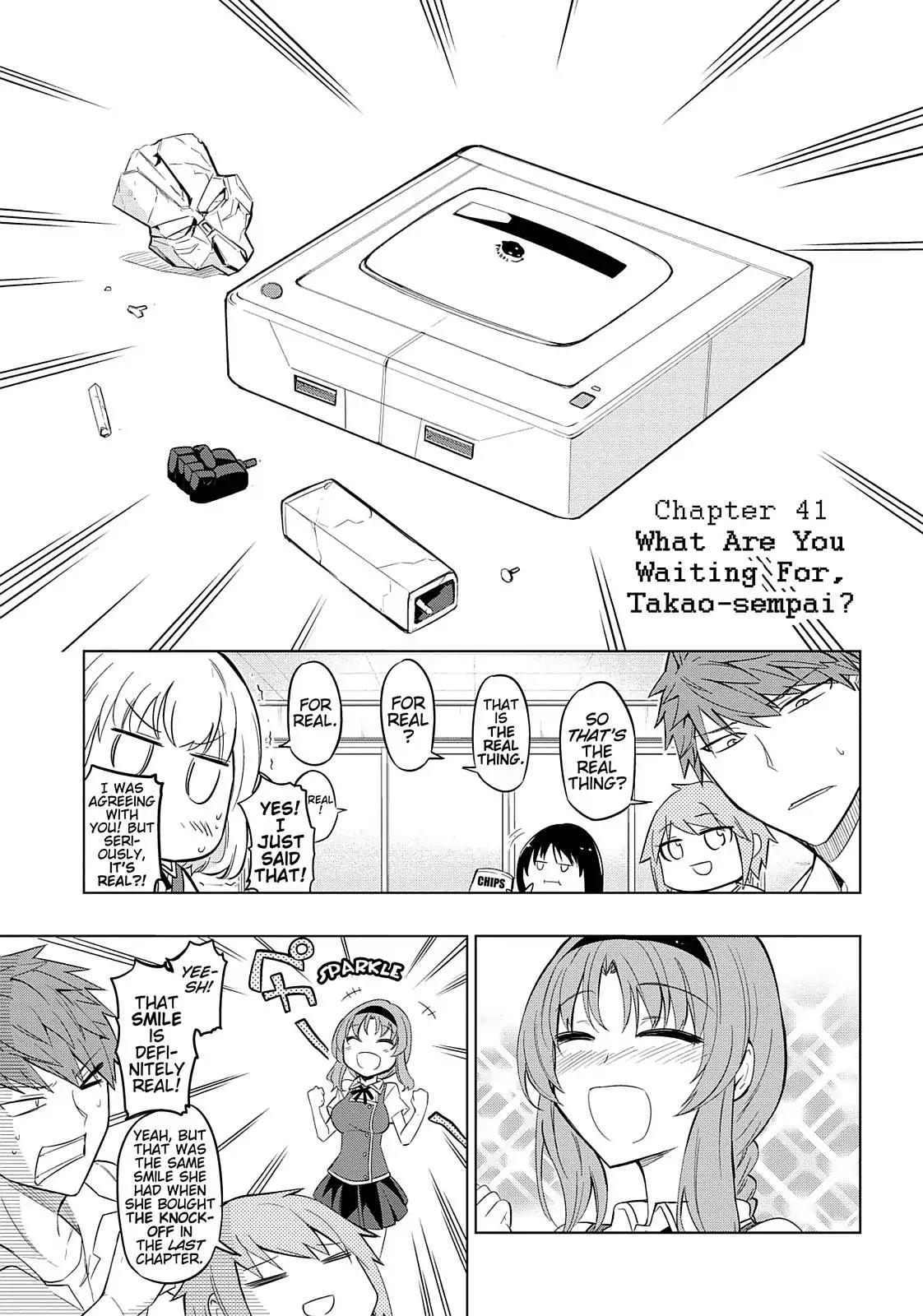 D-Frag! Chapter 41 page 2 - Chapter 41: What Are You Waiting For, Takao-sempai?