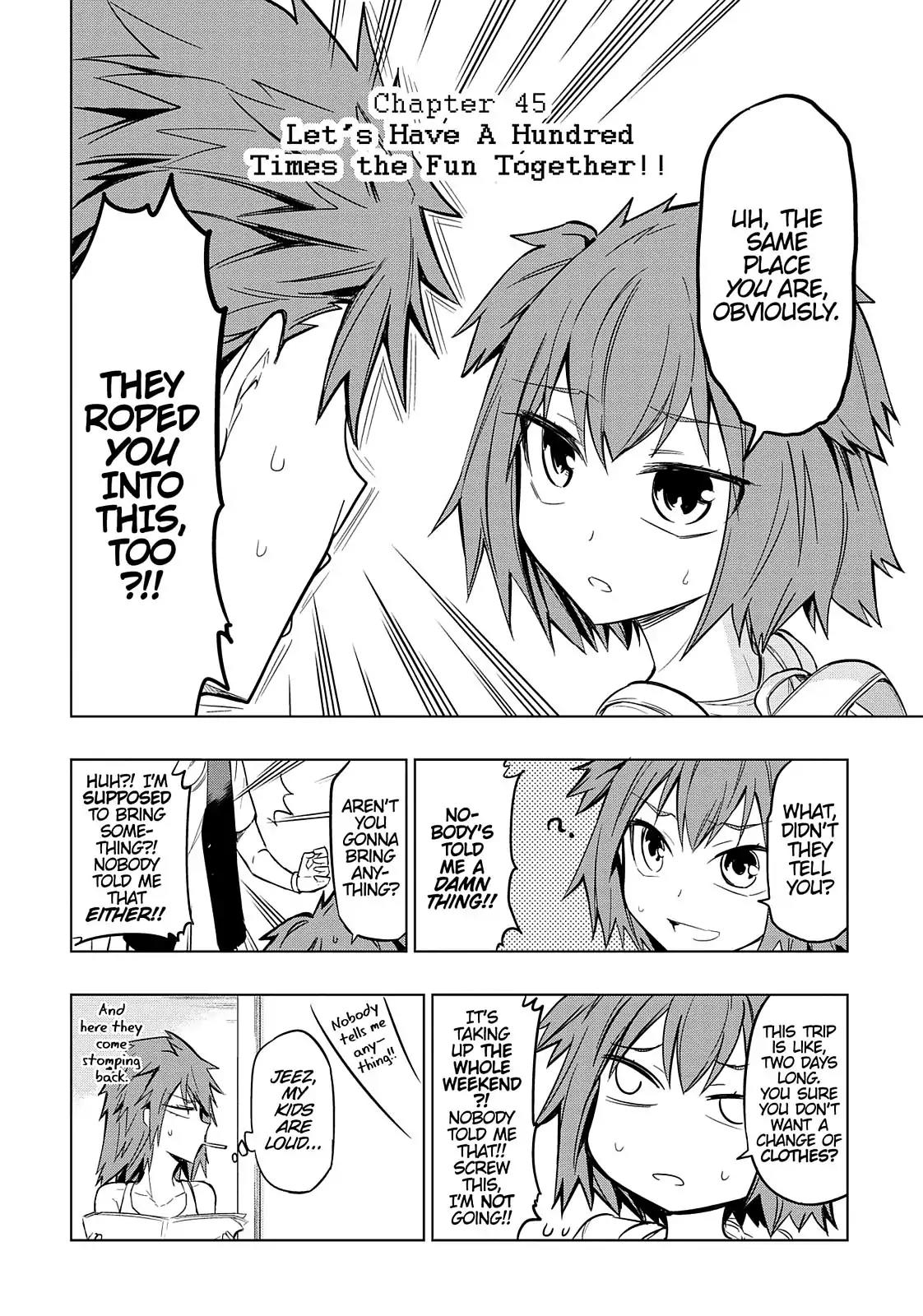 D-Frag! Chapter 45 page 5 - Chapter 45: Let's Have A Hundred Times the Fun Together!!