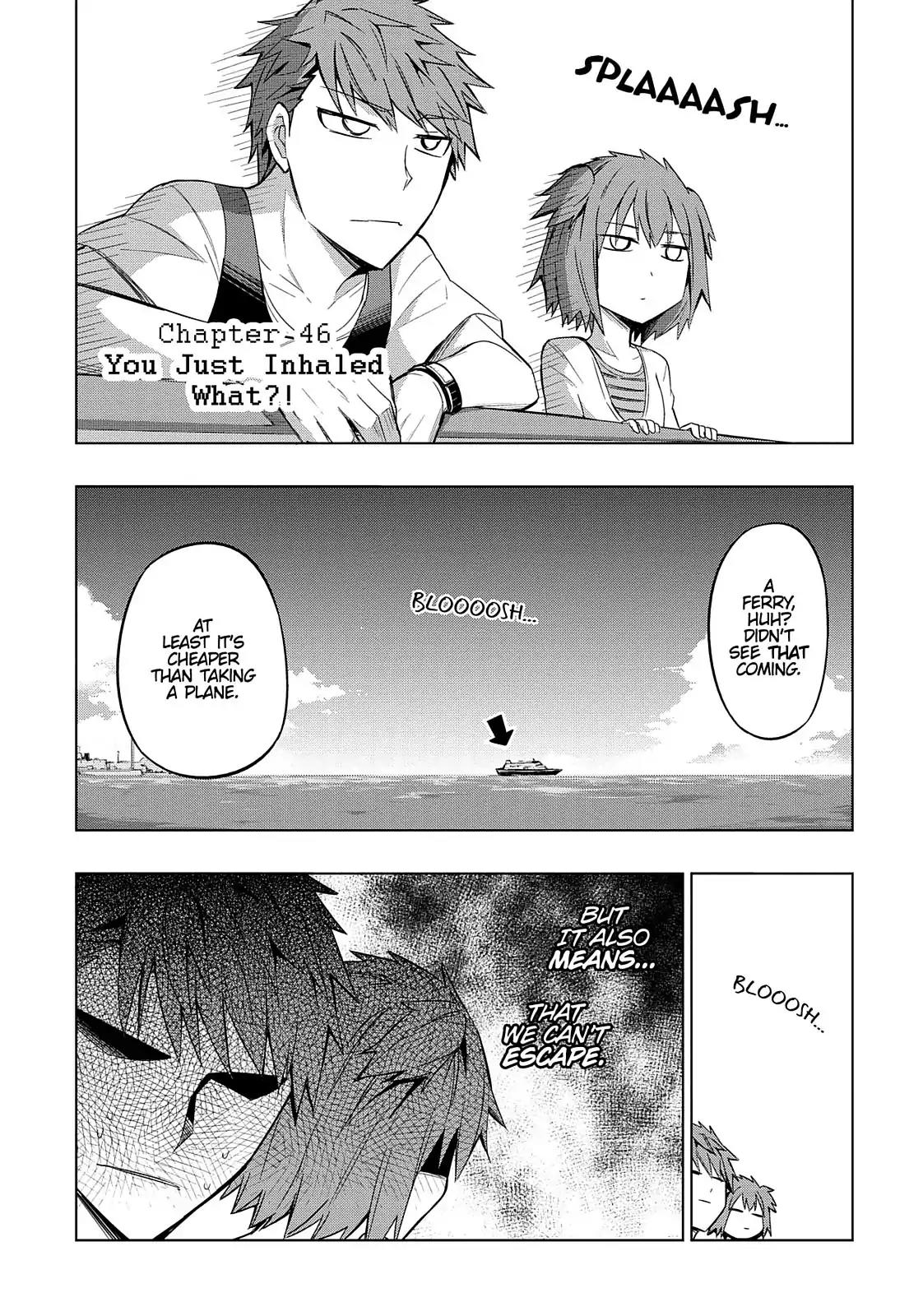 D-Frag! Chapter 46 page 2 - Chapter 46: You Just Inhaled What?