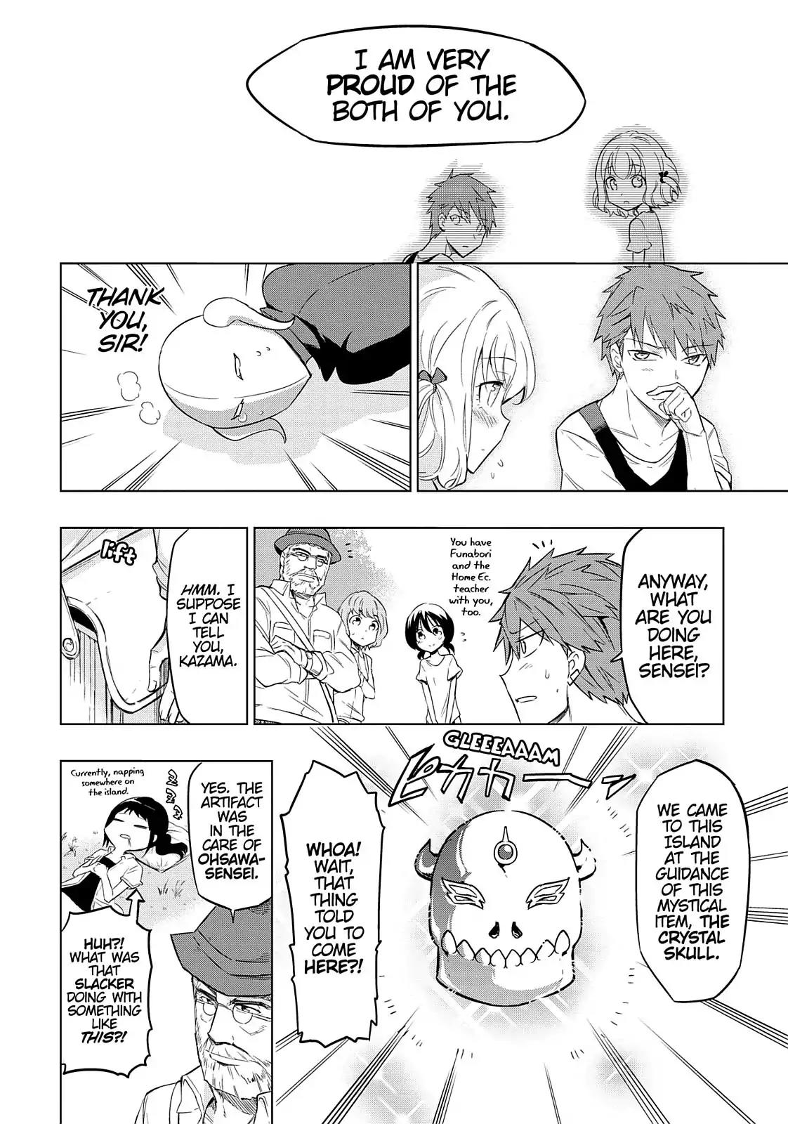 D-Frag! Chapter 48 page 17 - Chapter 48: The Worst Scary Bad Thing in My Life