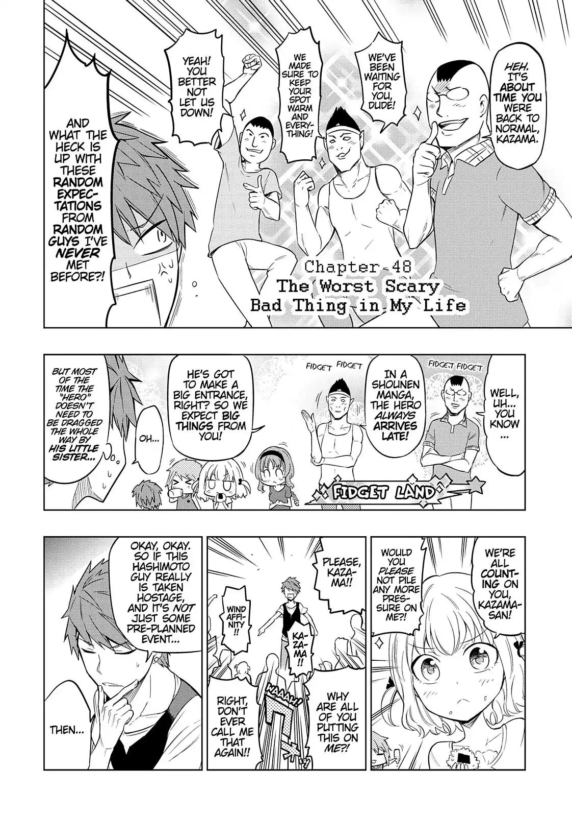 D-Frag! Chapter 48 page 3 - Chapter 48: The Worst Scary Bad Thing in My Life